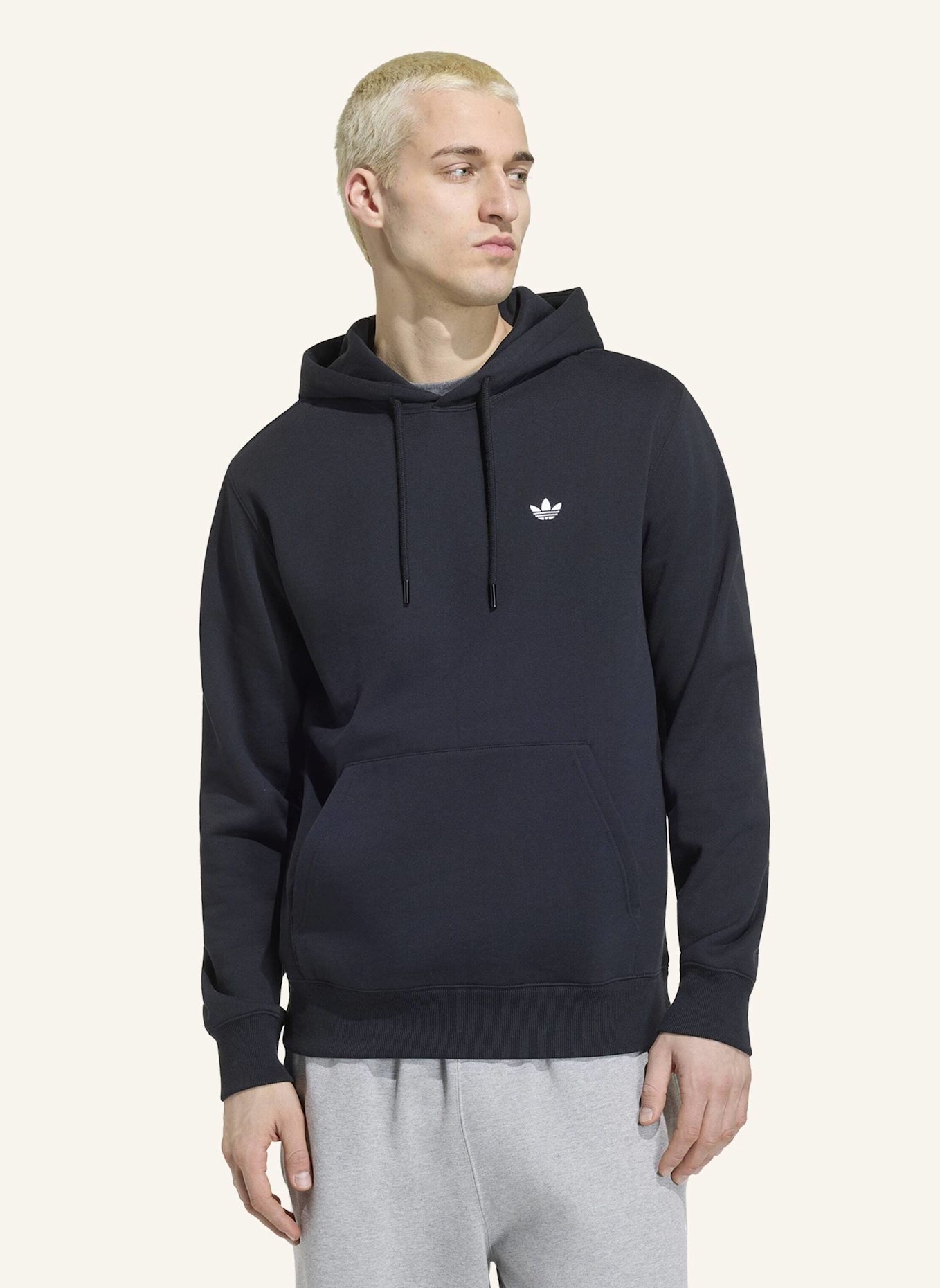adidas Originals TREFOIL ESSENTIALS HOODIE: SCHWARZ