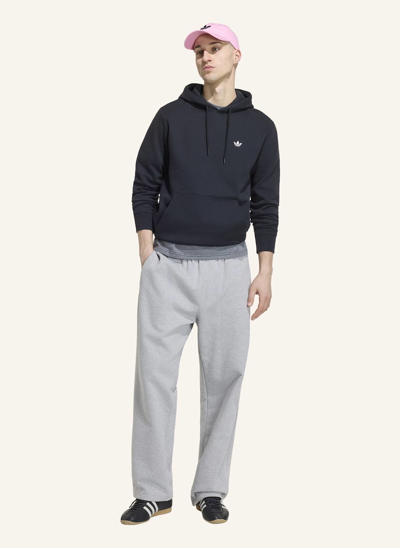 adidas Originals TREFOIL ESSENTIALS HOODIE: SCHWARZ