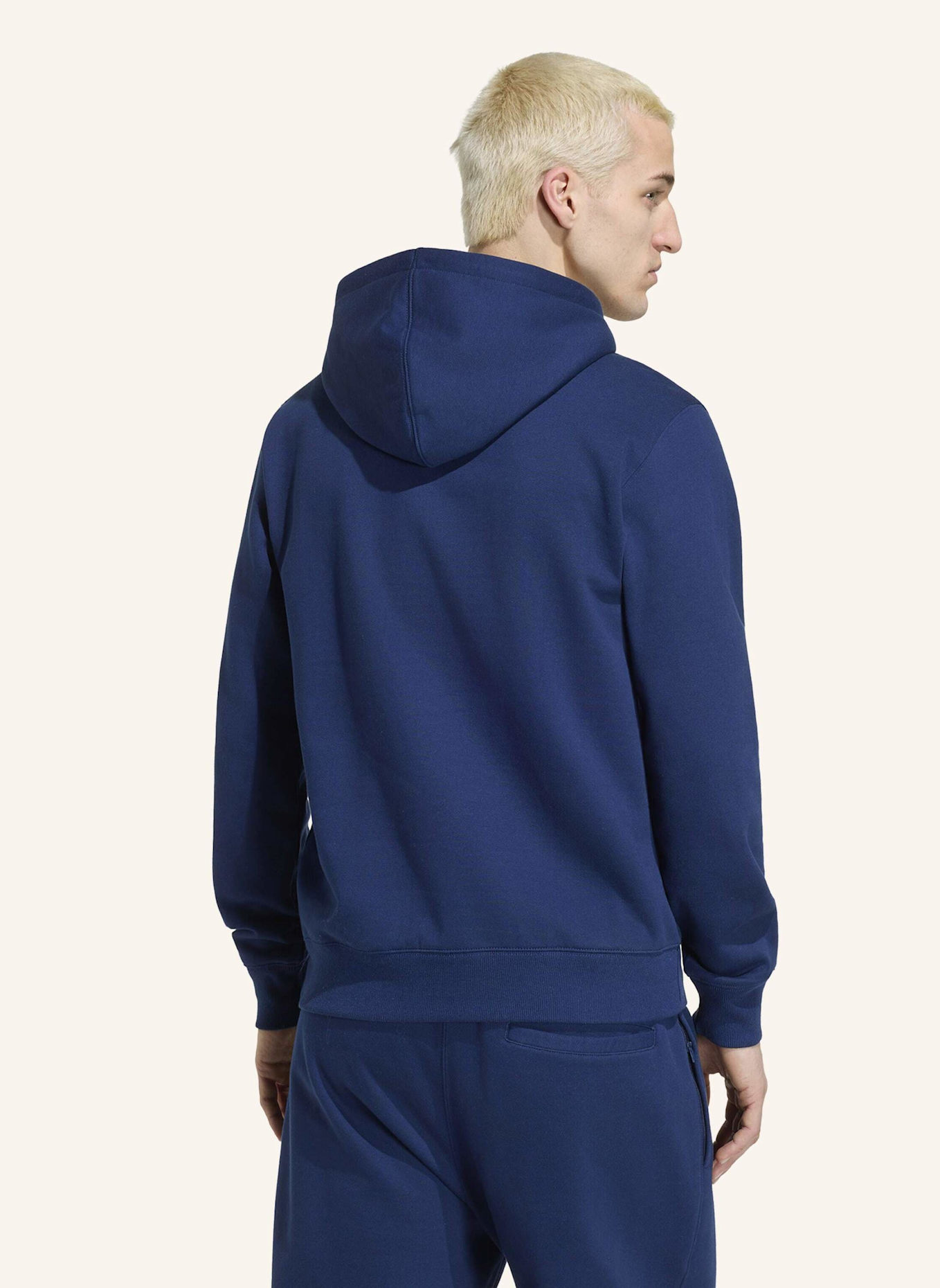 adidas Originals TREFOIL ESSENTIALS HOODIE: BLAU