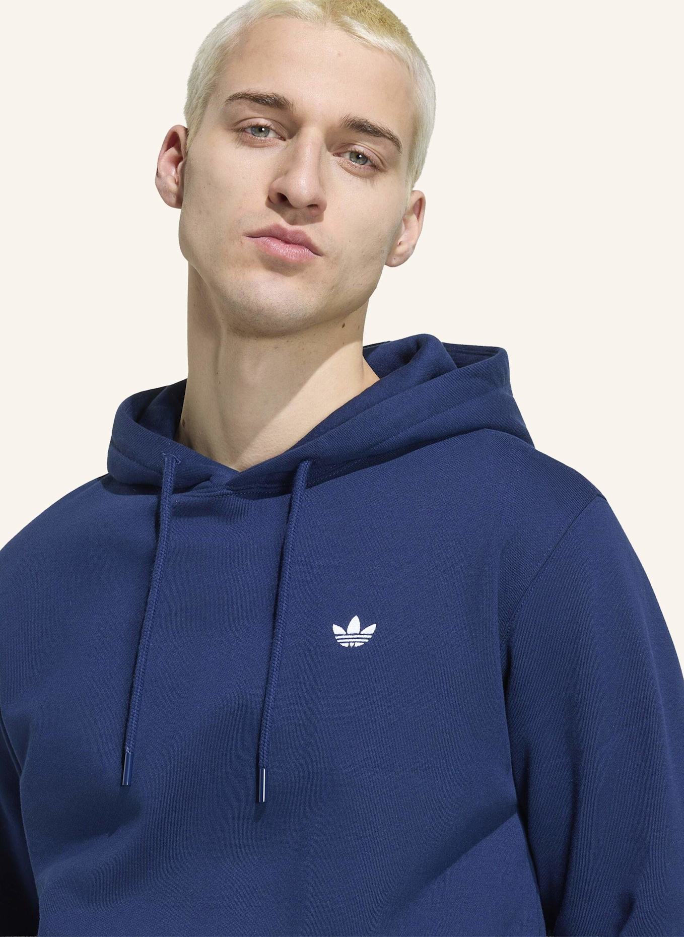 adidas Originals TREFOIL ESSENTIALS HOODIE: BLAU