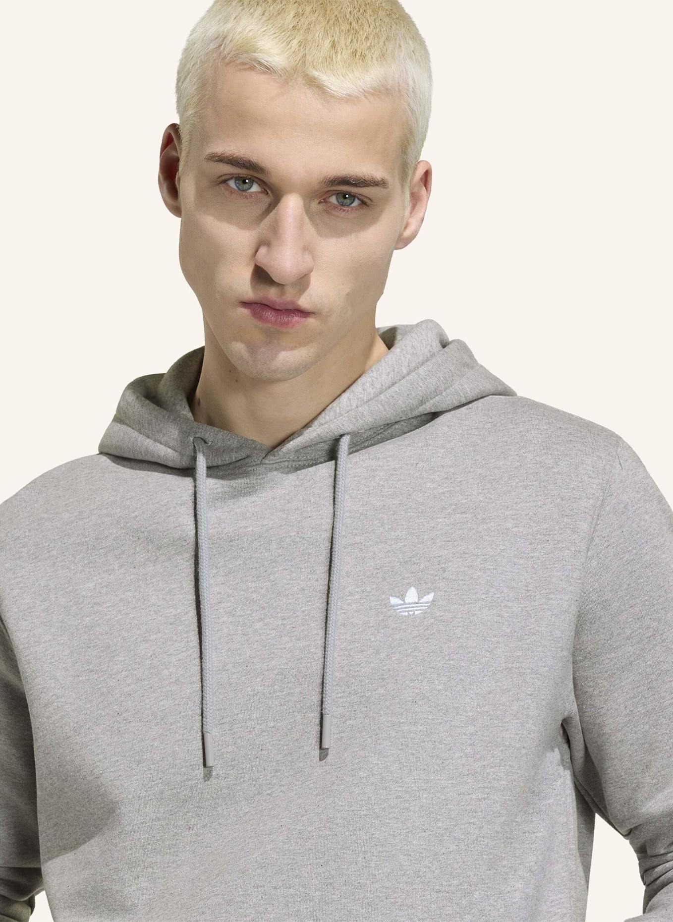 adidas Originals TREFOIL ESSENTIALS HOODIE: GRAU