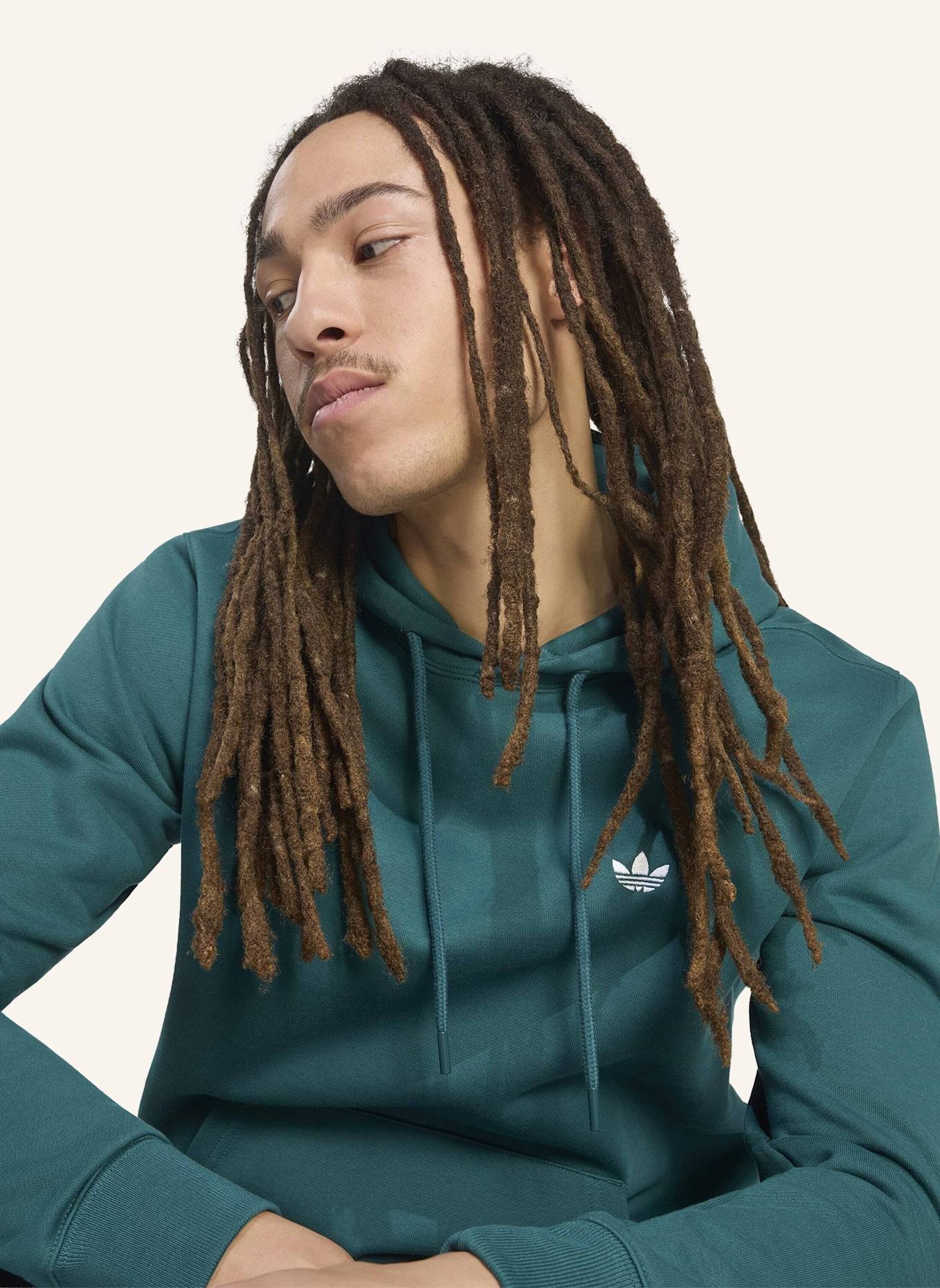 adidas Originals TREFOIL ESSENTIALS HOODIE: GRÜN