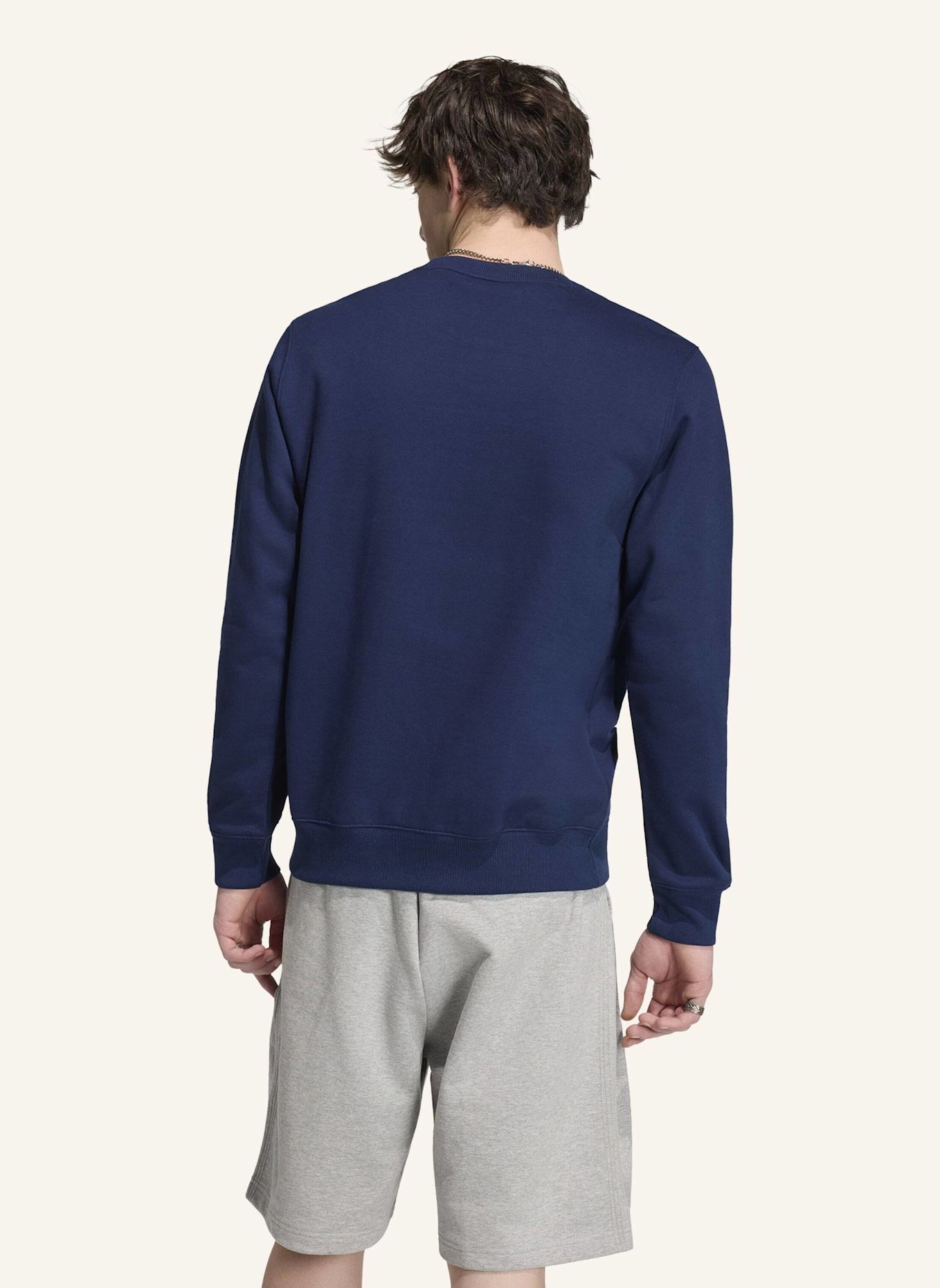 adidas Originals TREFOIL ESSENTIALS CREW SWEATSHIRT: BLAU