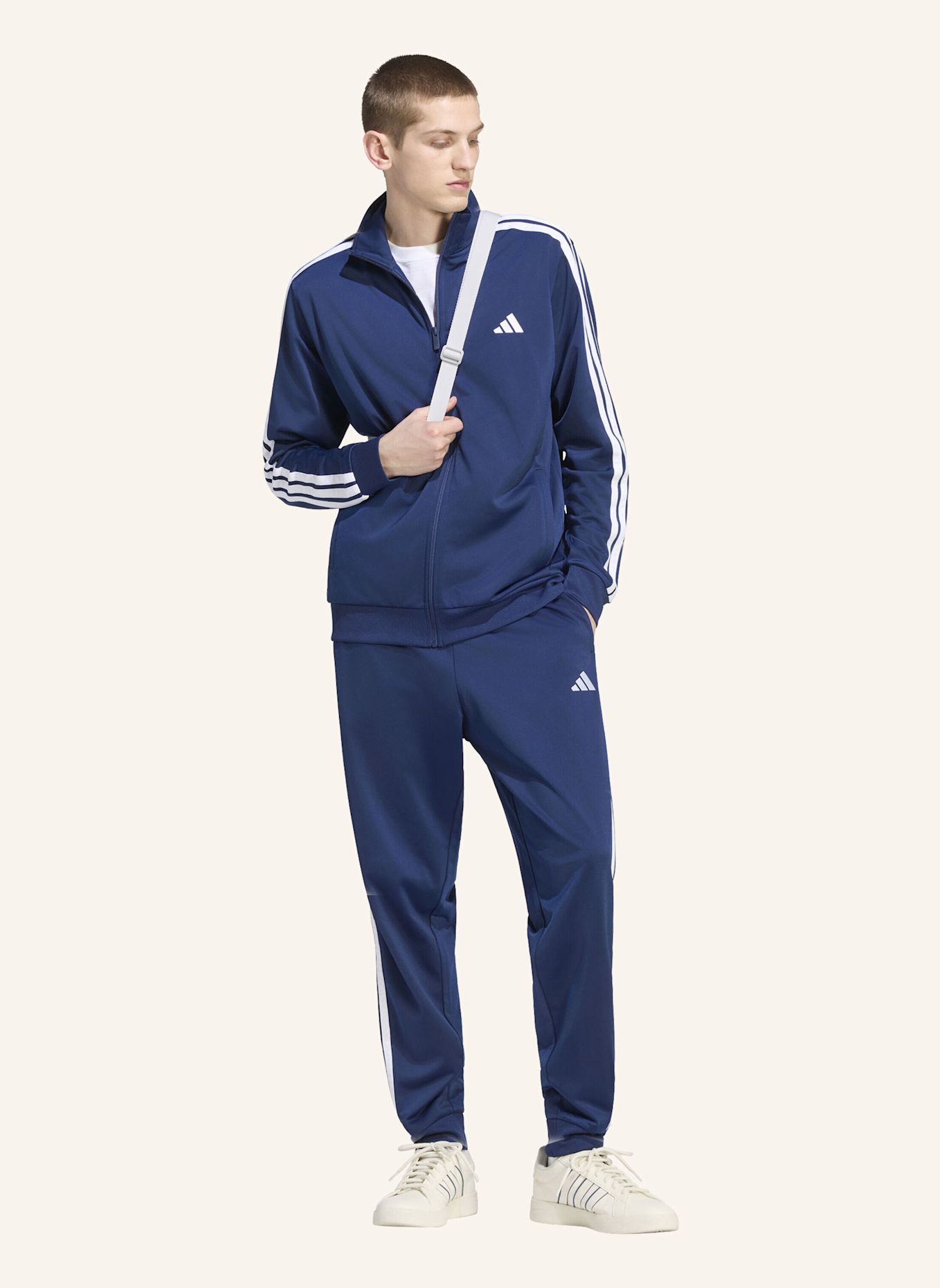 adidas DAYREADY TRAININGSANZUG: WEISS
