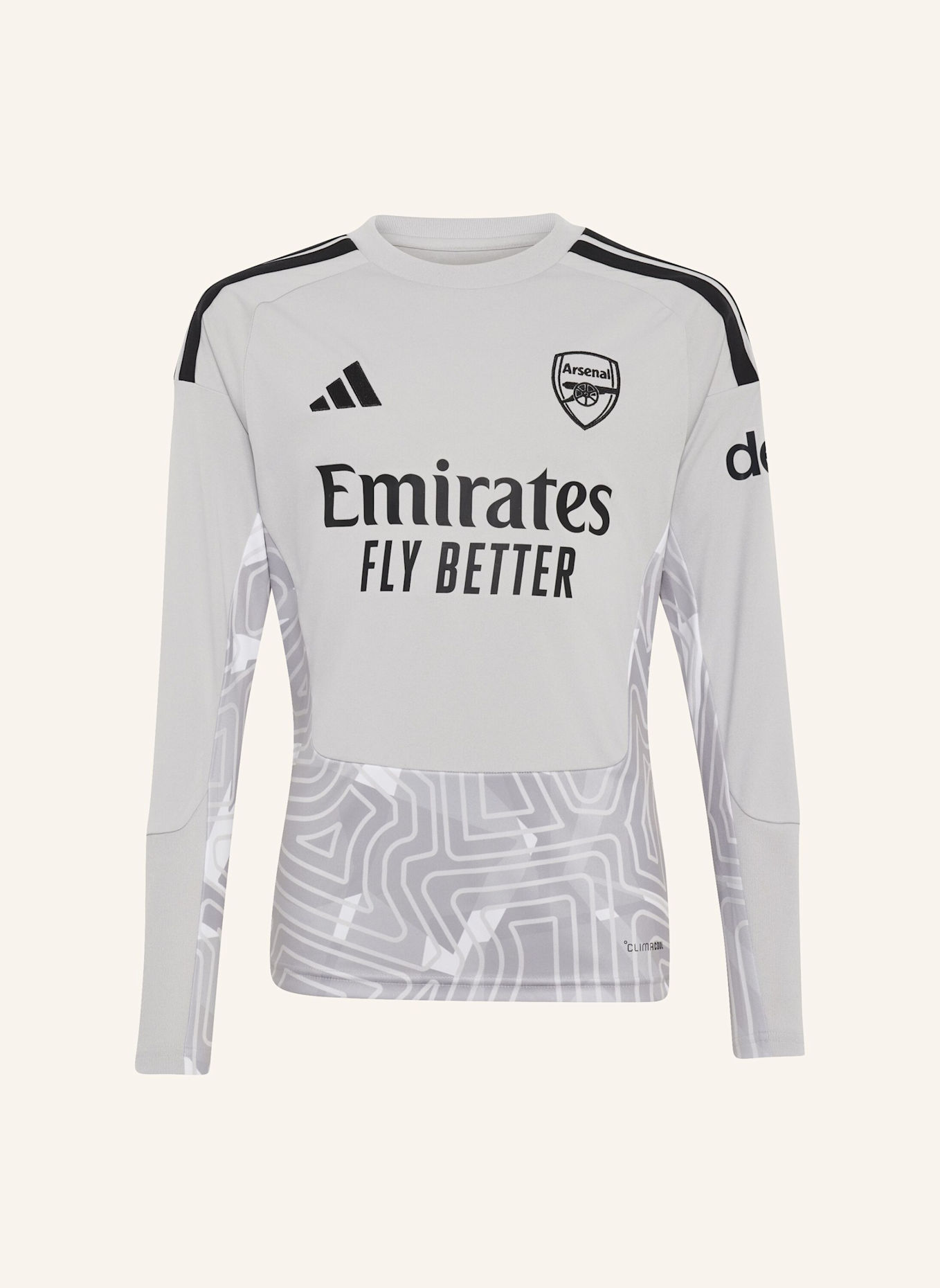 adidas FC ARSENAL 26/27 KIDS TORWARTTRIKOT: GRAU