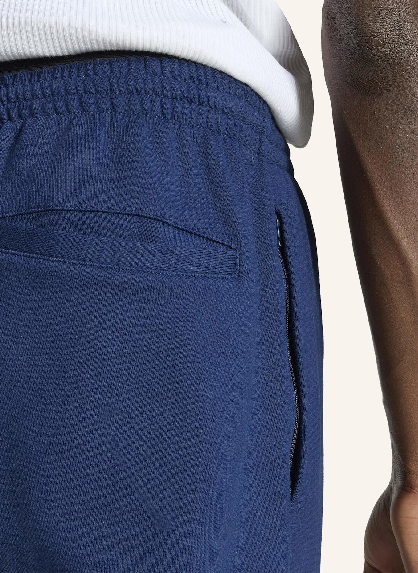 adidas Originals TREFOIL ESSENTIALS HOSE, OFFENER SAUM: BLAU