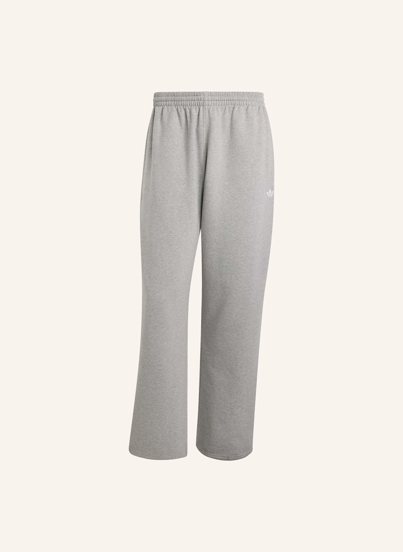 adidas Originals TREFOIL ESSENTIALS HOSE, OFFENER SAUM: GRAU