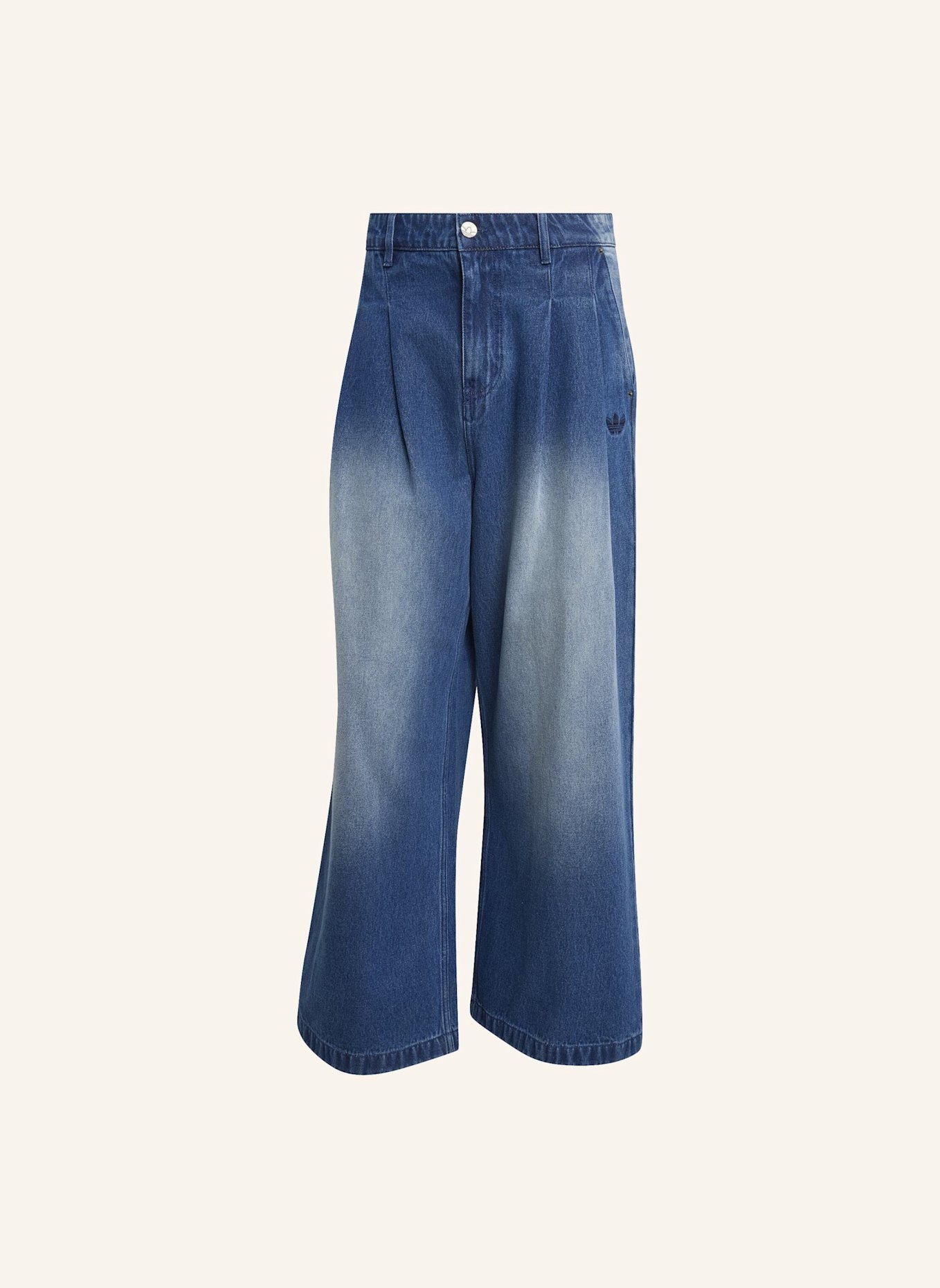 adidas Originals JEANS, MITTELHOCH, WEITES BEIN: BLAU
