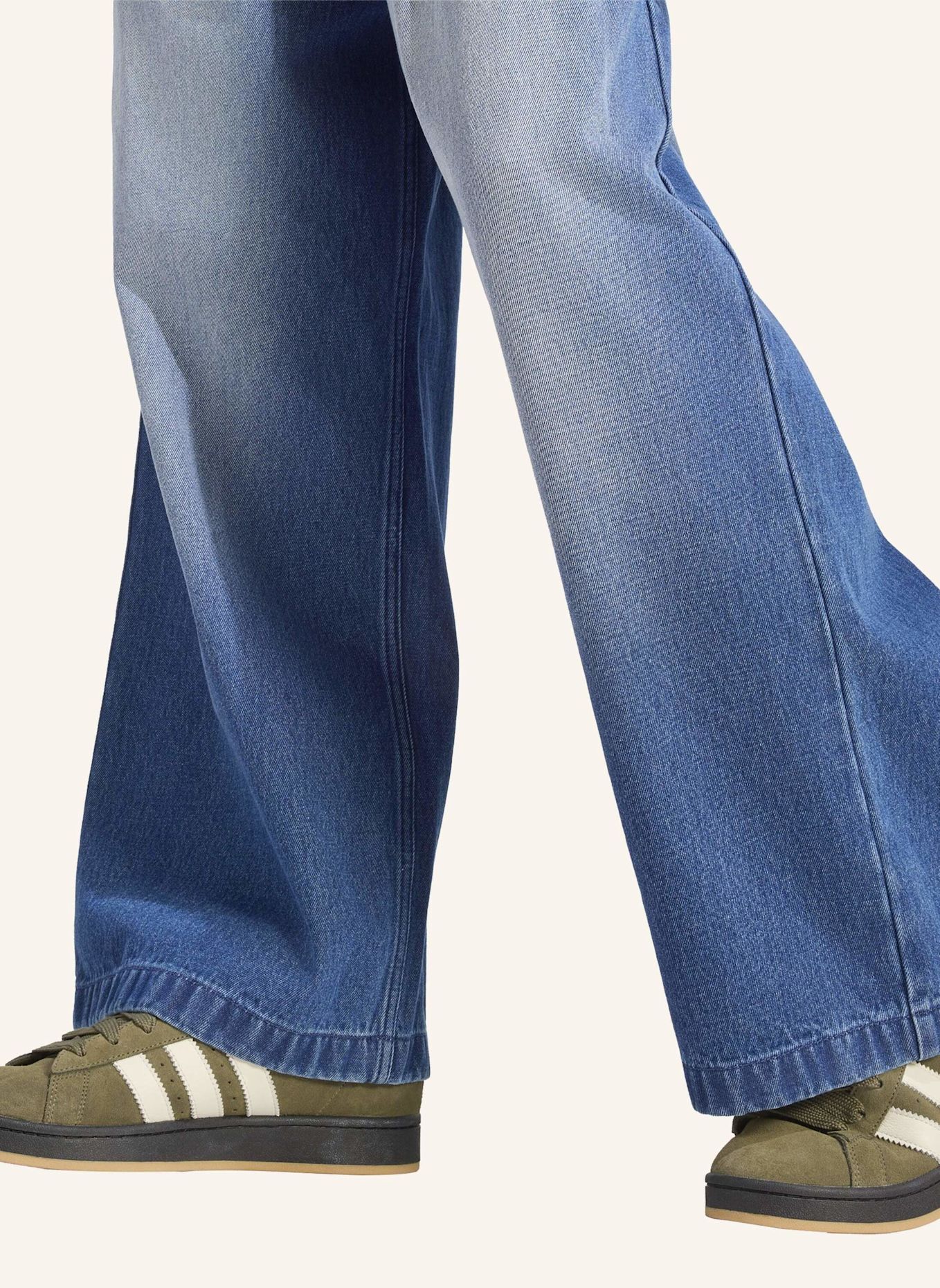 adidas Originals JEANS, MITTELHOCH, WEITES BEIN: BLAU