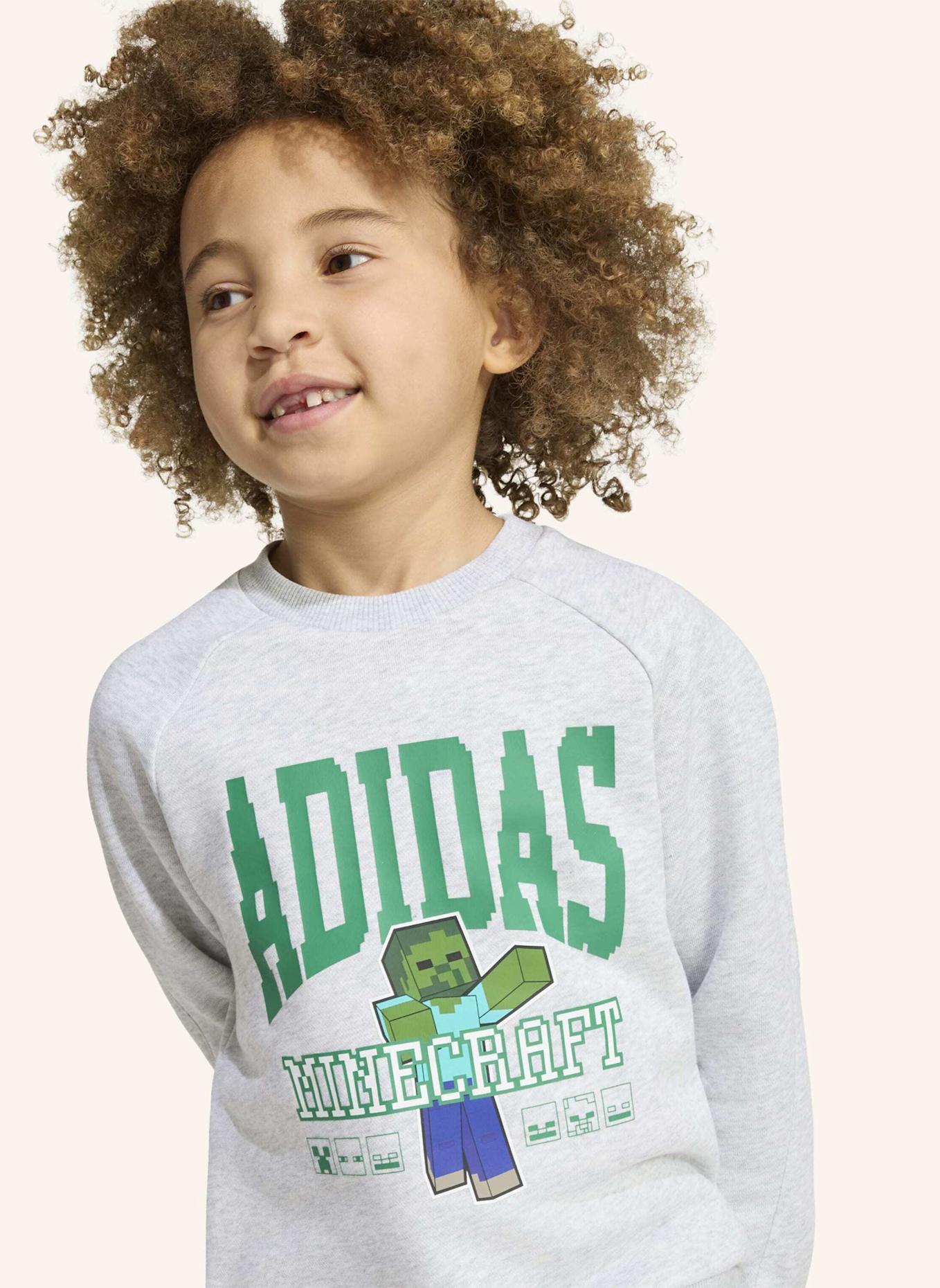 adidas ADIDAS MINECRAFT JOGGINGANZUG: GRAU