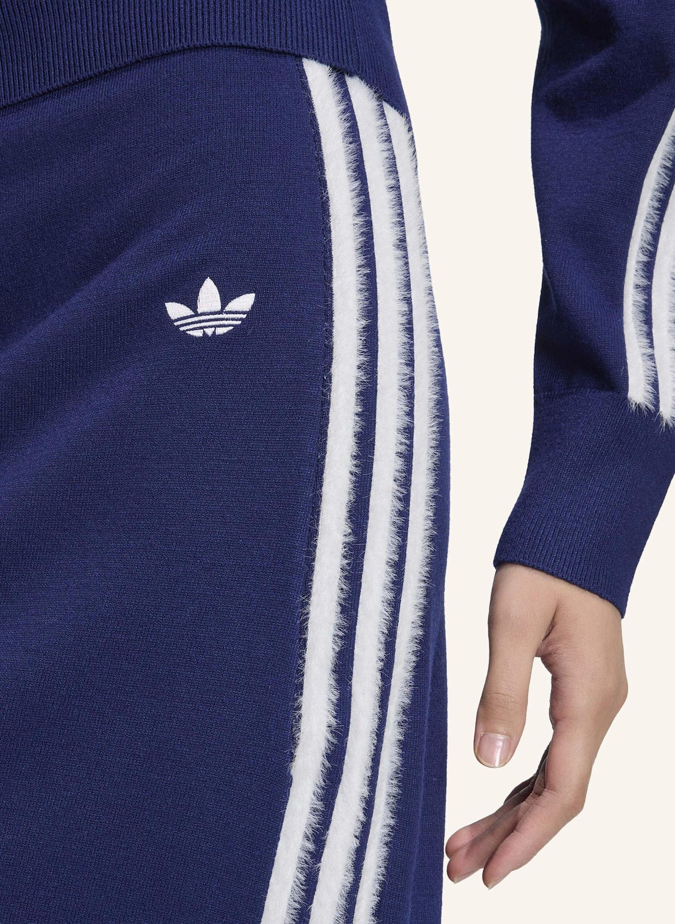 adidas Originals STRICKROCK: BLAU/ WEISS