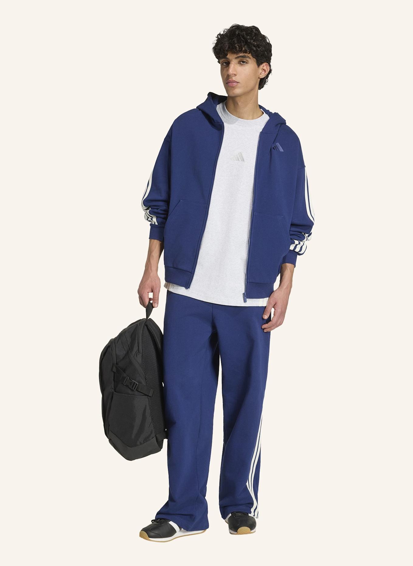adidas ADIDAS KIT 3-STREIFEN WEITE HOSE: BLAU