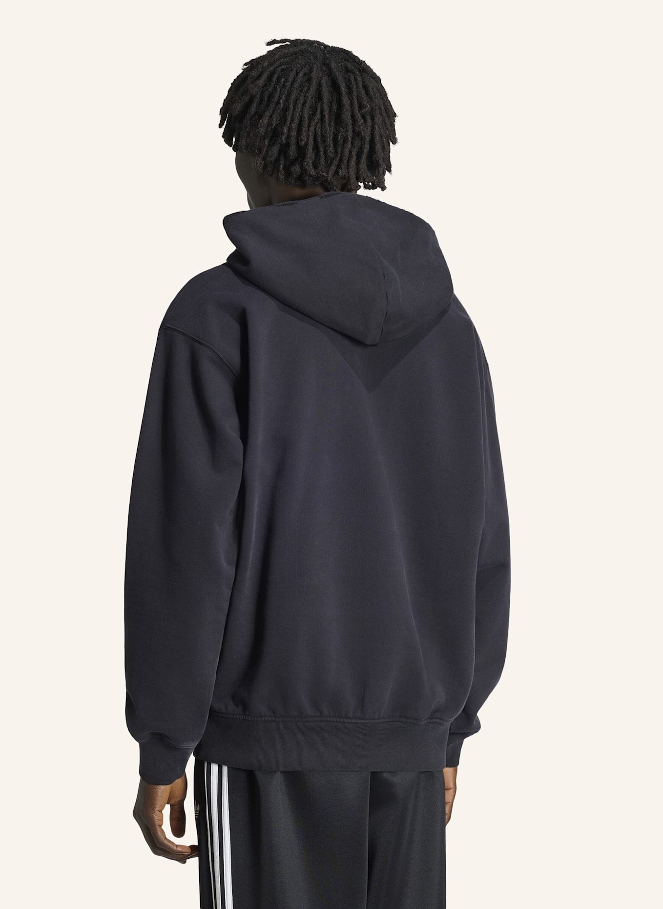 adidas Originals ELEVATED GFX HOODIE: SCHWARZ