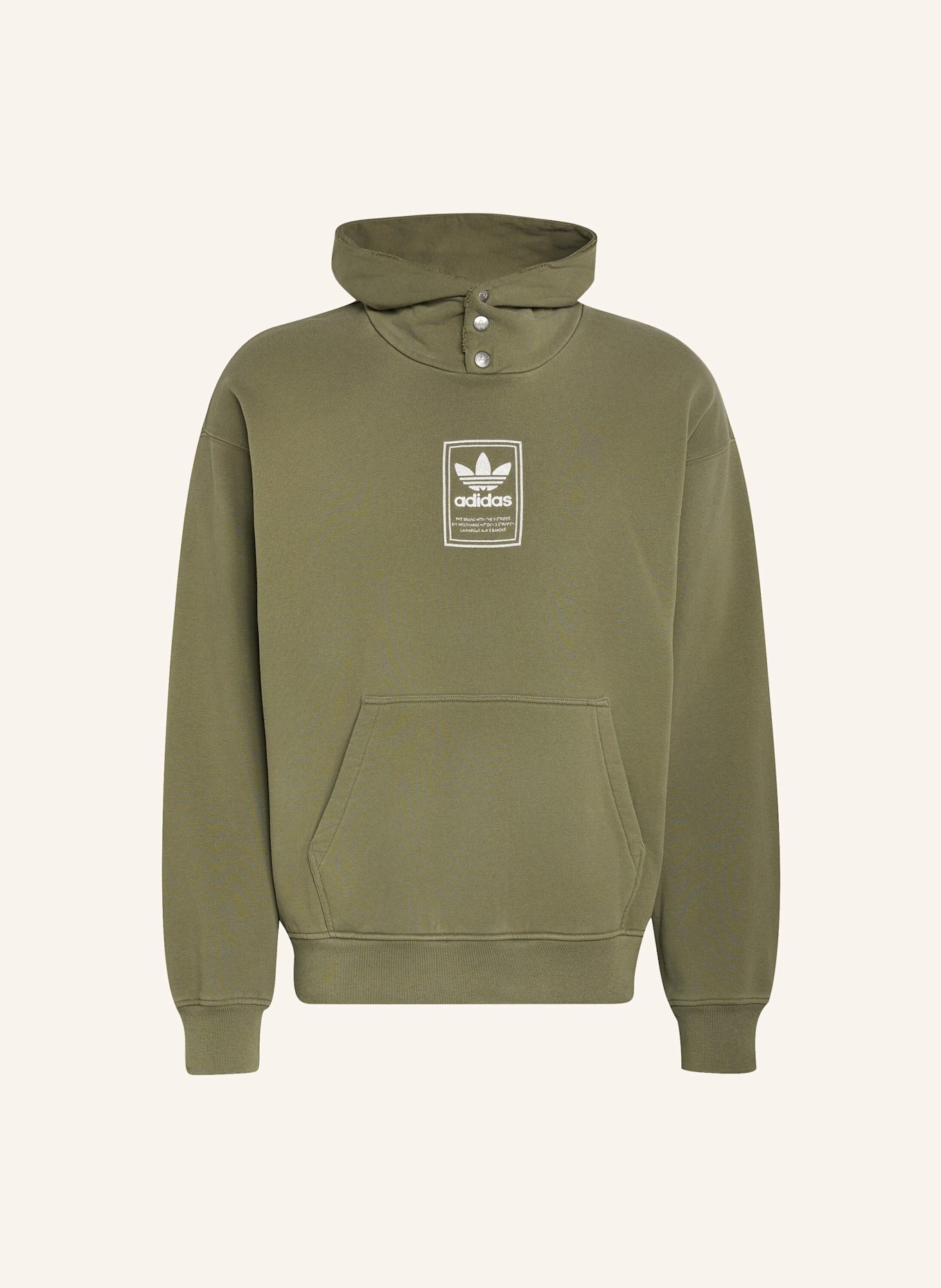 adidas Originals ELEVATED GFX HOODIE: GRÜN