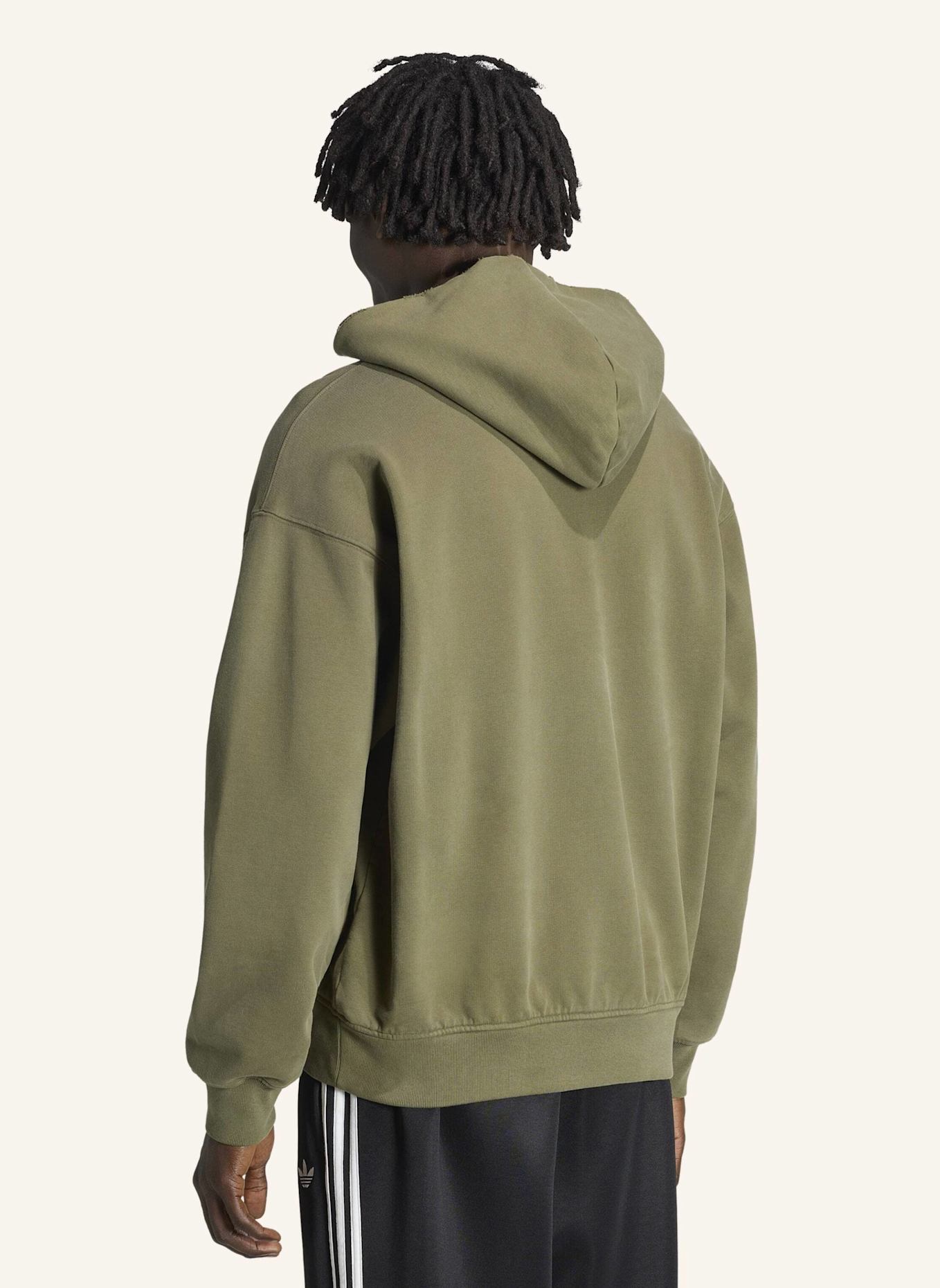adidas Originals ELEVATED GFX HOODIE: GRÜN
