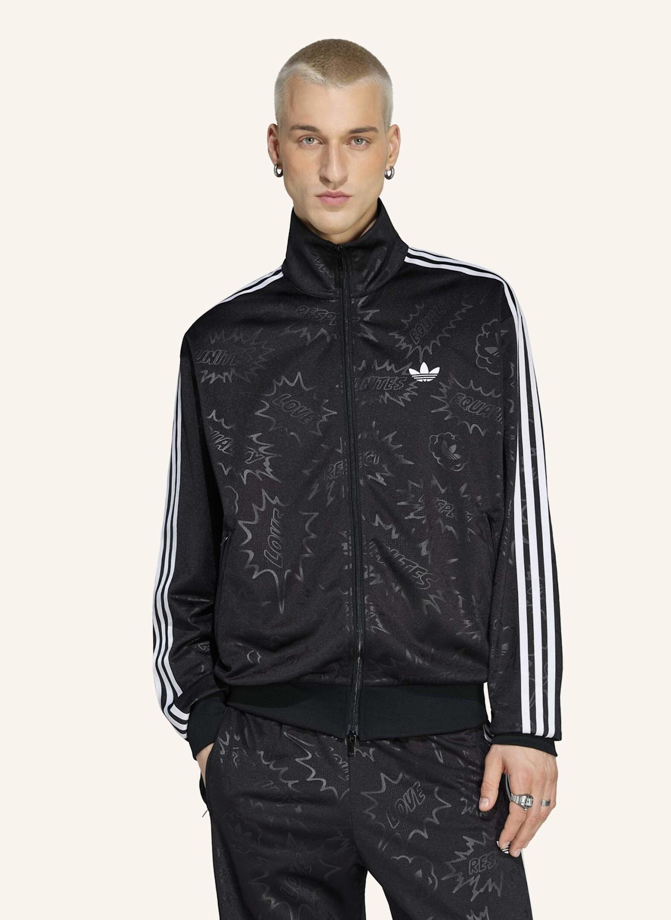 adidas Originals LOVE UNITES FB TT ORIGINALS JACKE: SCHWARZ
