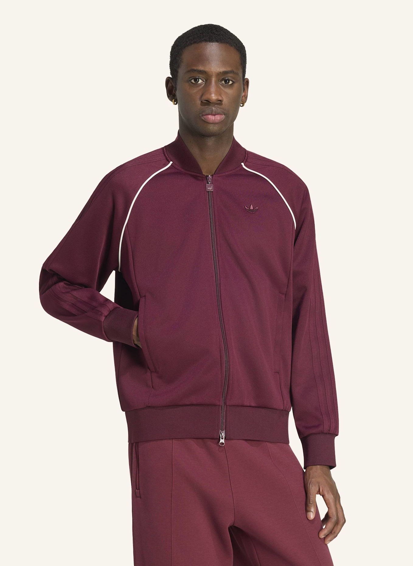 adidas Originals SST PREMIUM ORIGINALS JACKE: ROT