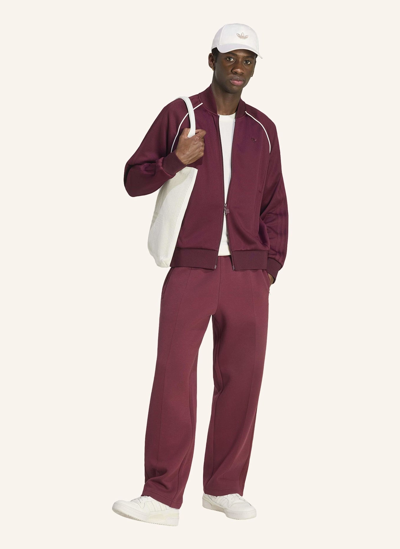 adidas Originals SST PREMIUM ORIGINALS JACKE: ROT