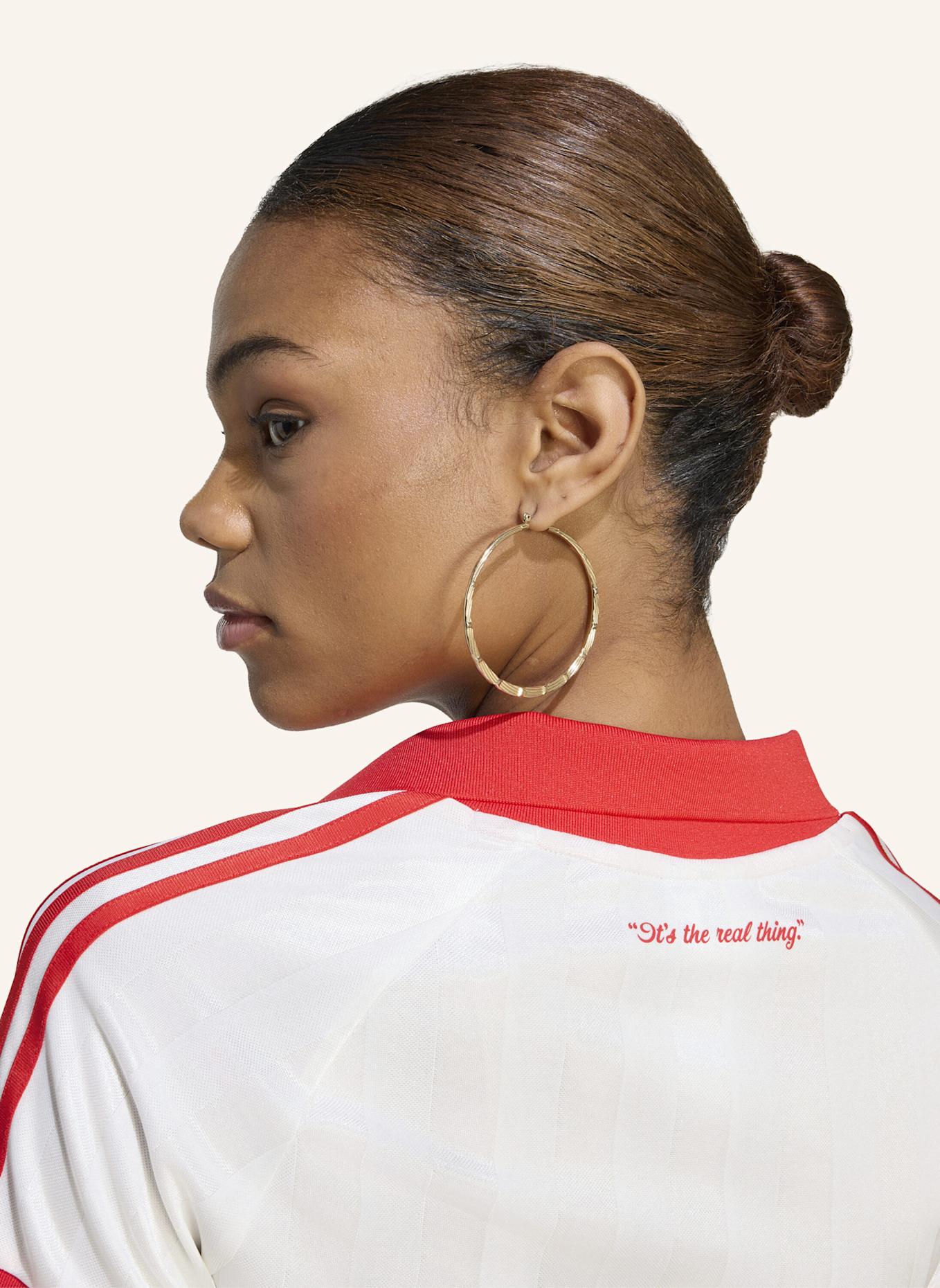 adidas Originals ADIDAS X COCA-COLA TRIKOT, KÜRZER GESCHNITTEN: WEISS