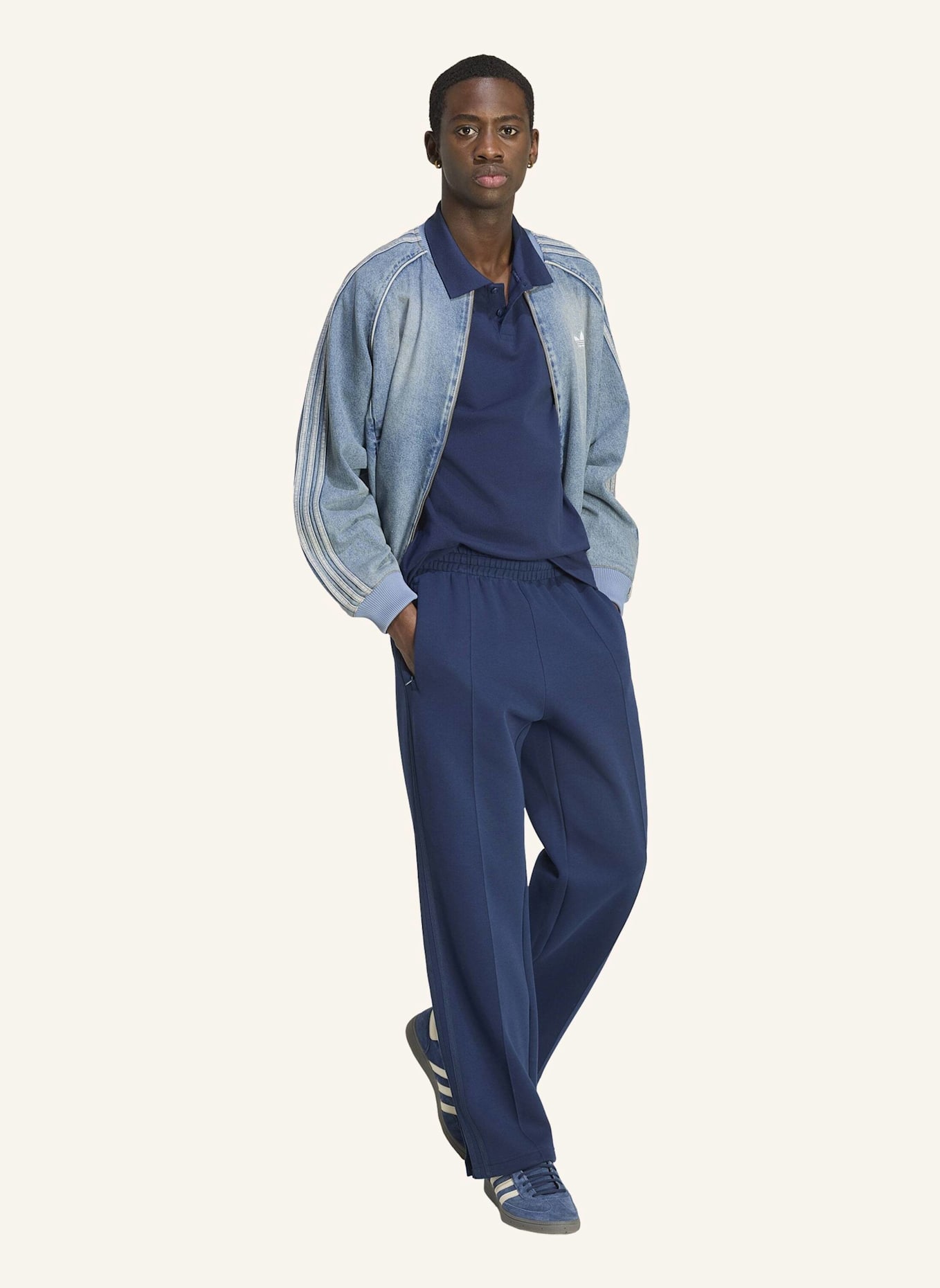 adidas Originals BECKENBAUER PREMIUM TRAININGSHOSE: BLAU