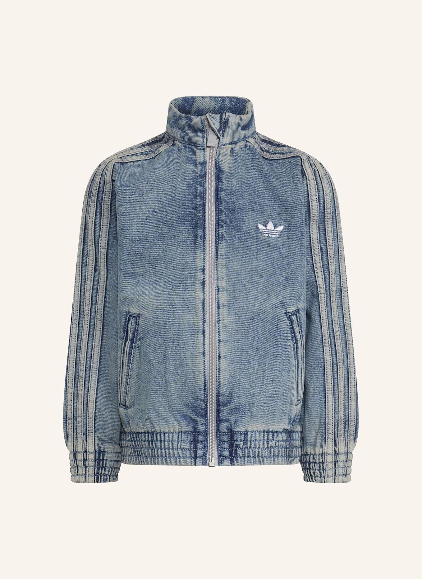 adidas Originals FIREBIRD ORIGINALS JACKE, DENIM, LOCKER GESCHNITTEN: BLAU