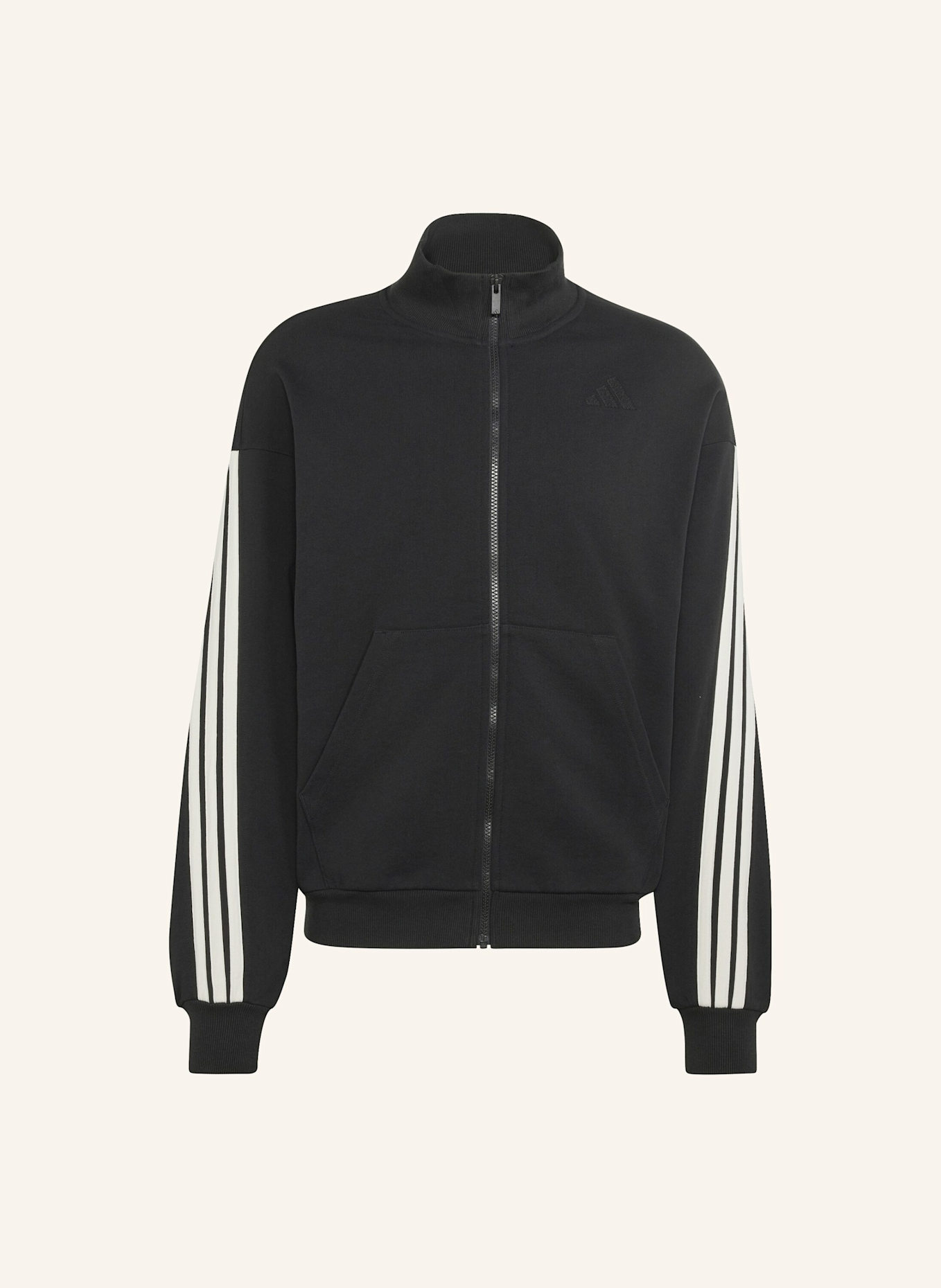 adidas ADIDAS KIT 3-STREIFEN TRAININGSJACKE: SCHWARZ/ WEISS