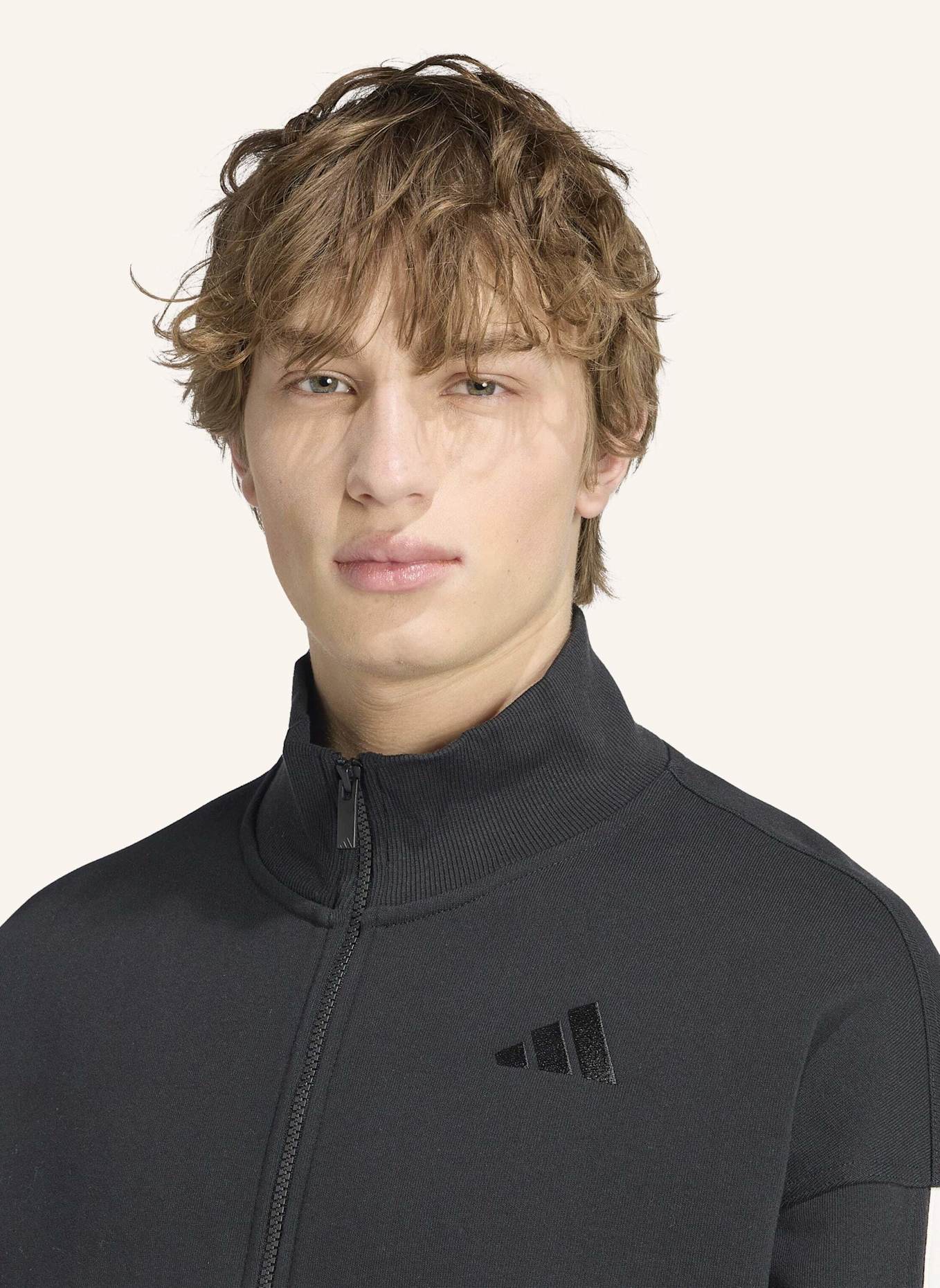 adidas ADIDAS KIT 3-STREIFEN TRAININGSJACKE: SCHWARZ/ WEISS
