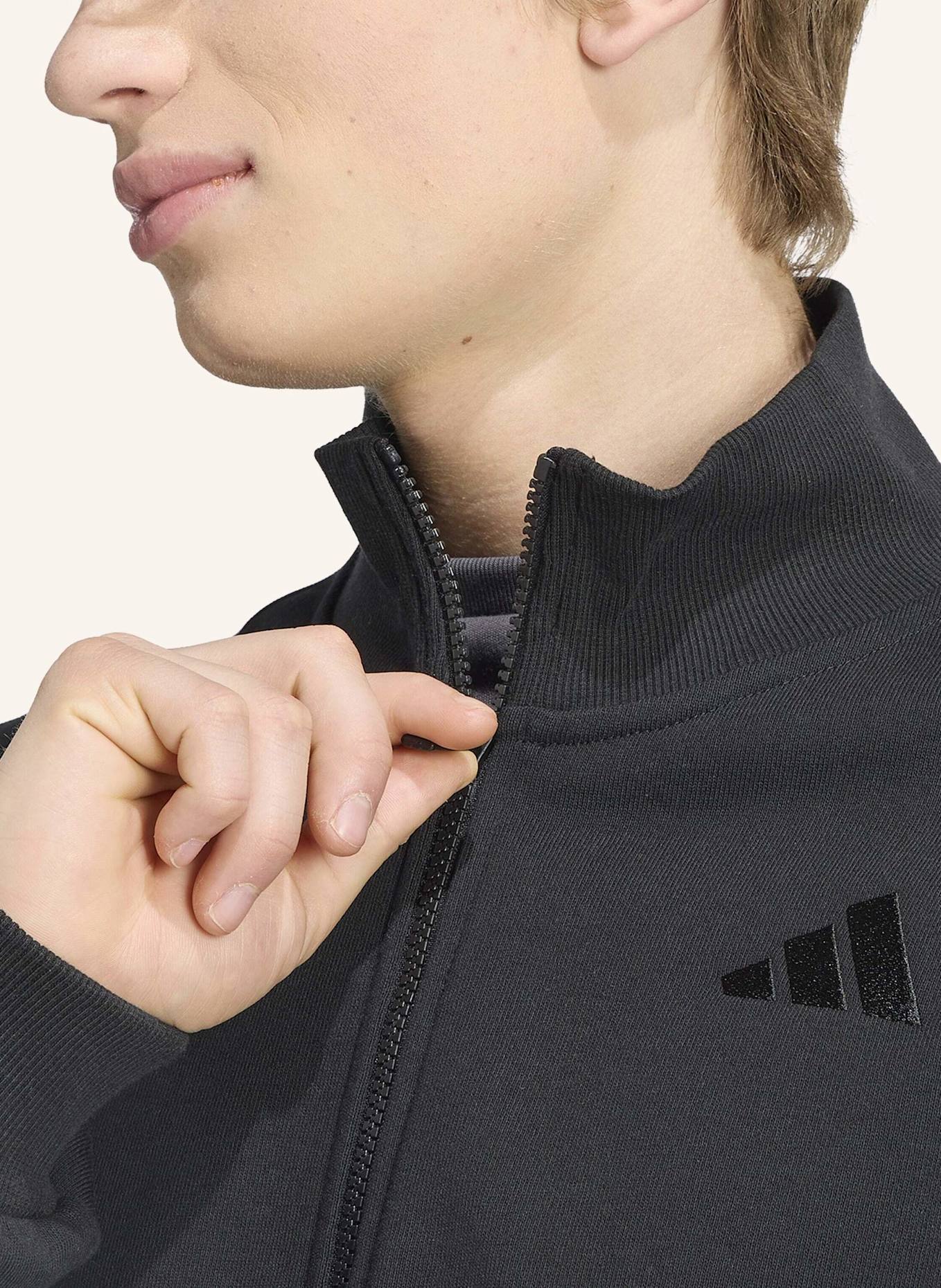 adidas ADIDAS KIT 3-STREIFEN TRAININGSJACKE: SCHWARZ/ WEISS