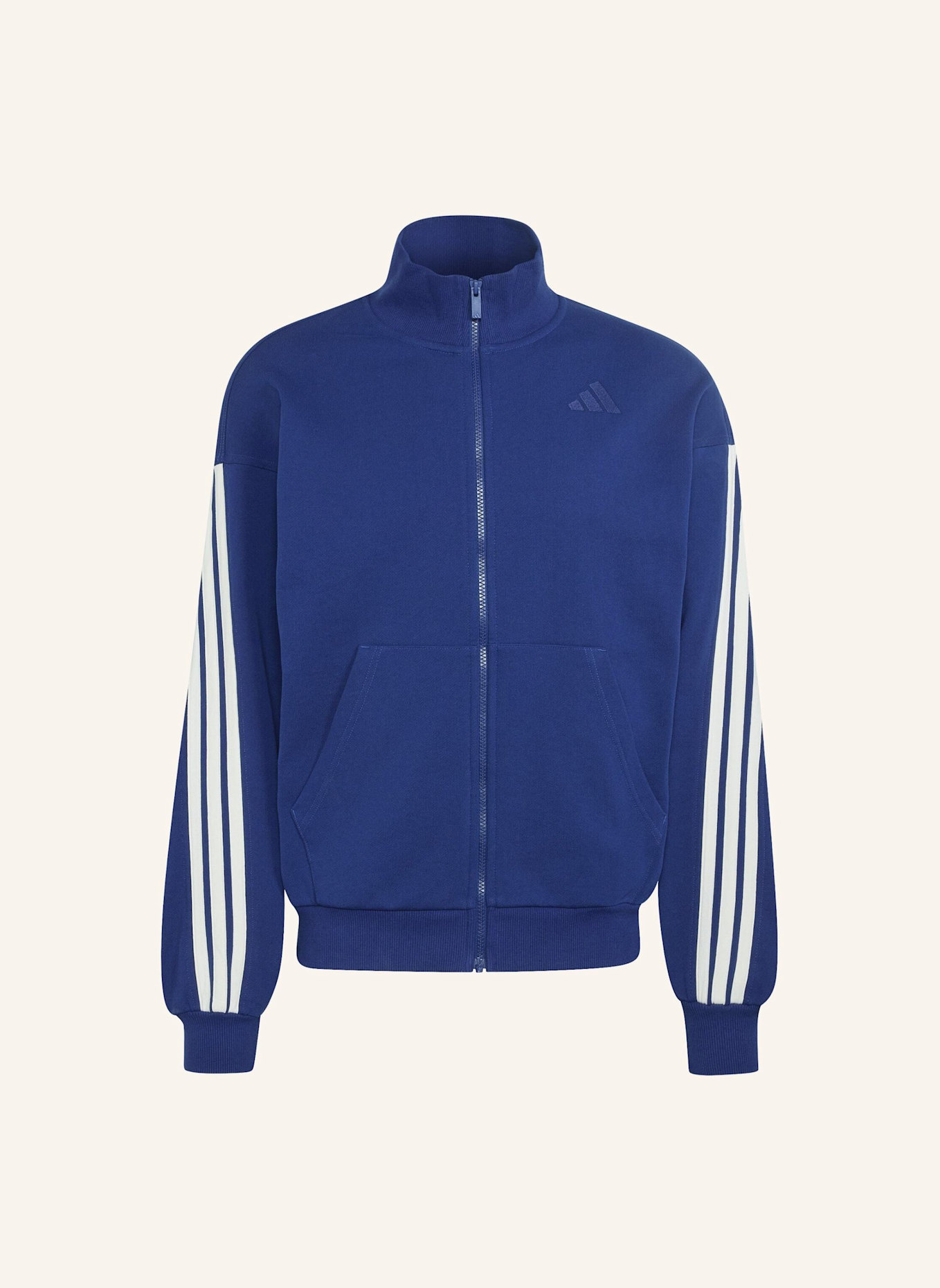 adidas ADIDAS KIT 3-STREIFEN TRAININGSJACKE: BLAU