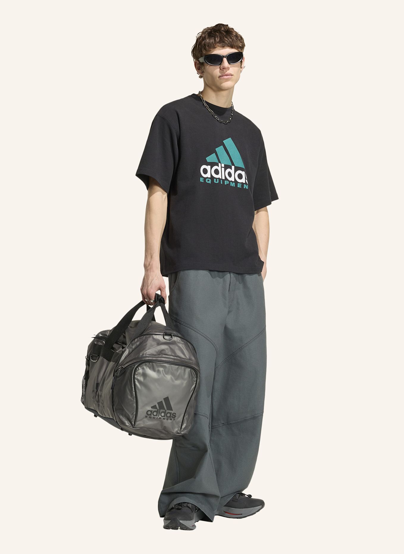 adidas Originals ADIDAS EQUIPMENT CANVAS-HOSE: SCHWARZ