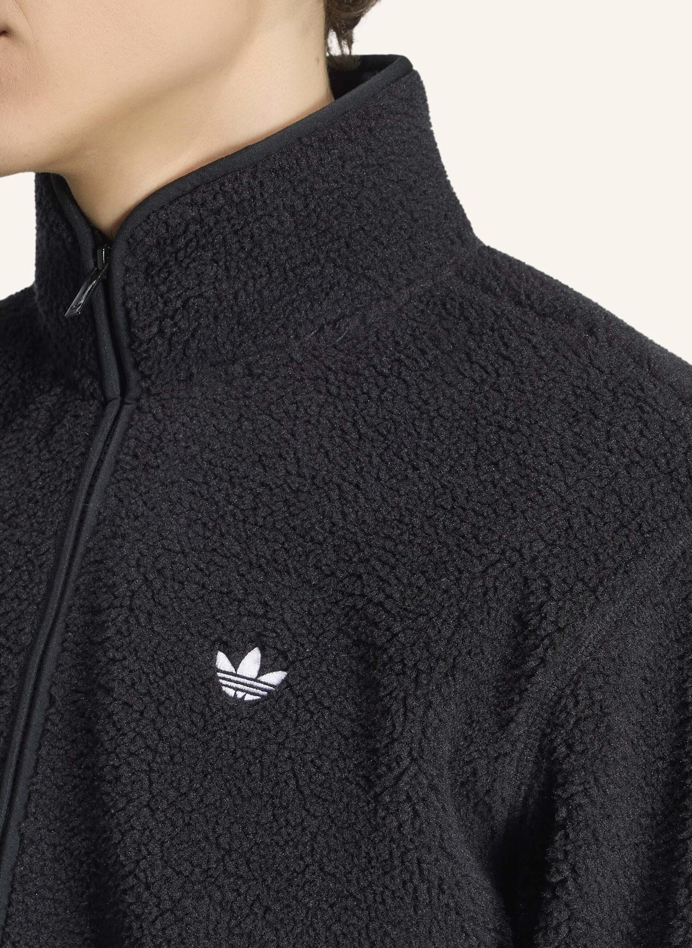 adidas Originals TREFOIL ESSENTIALS TEDDY FLEECE: SCHWARZ
