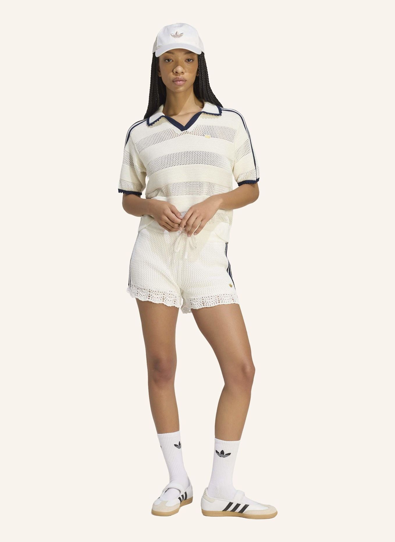 adidas Originals RESORT S POLOSHIRT W: WEISS
