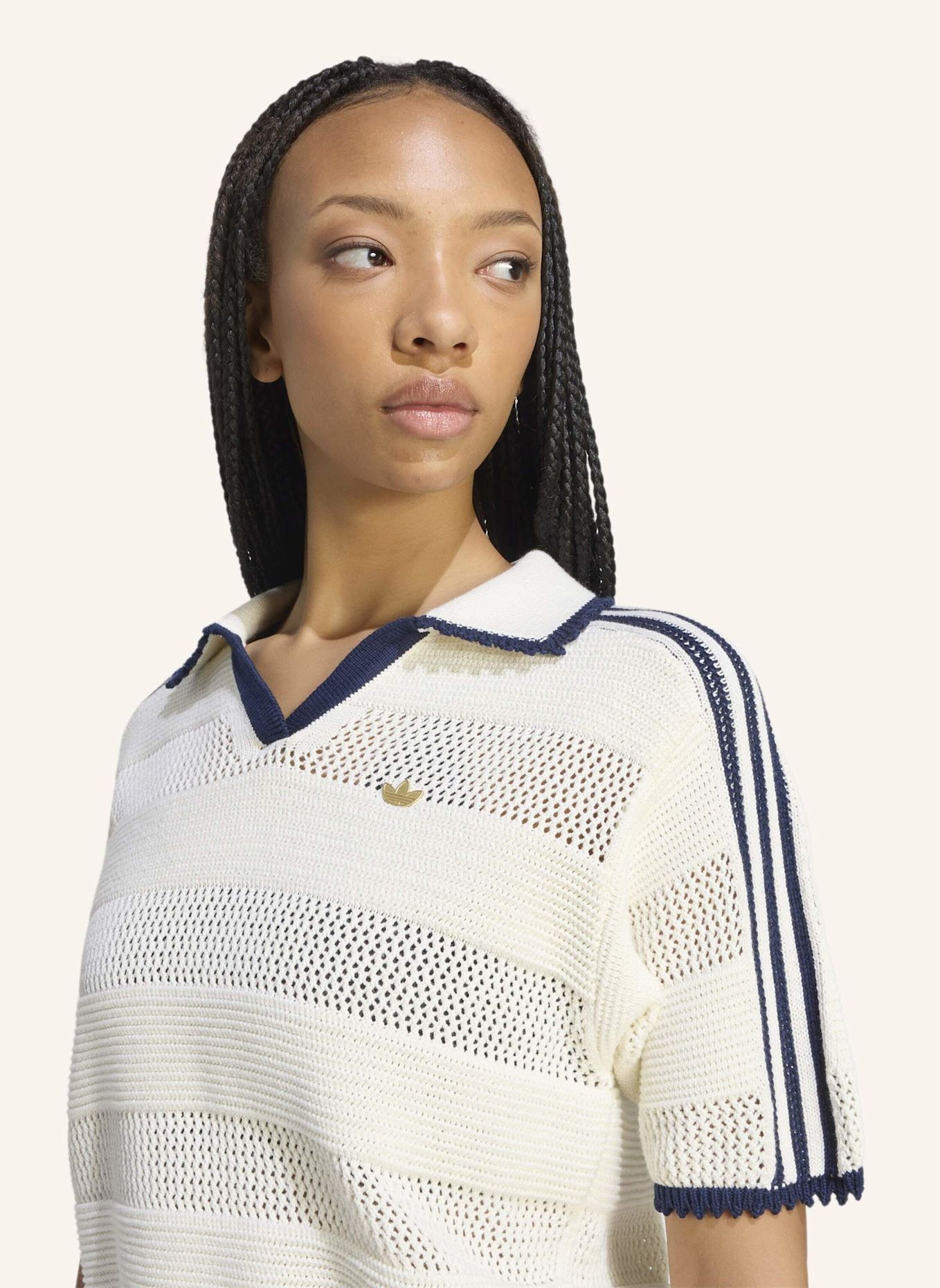 adidas Originals RESORT S POLOSHIRT W: WEISS