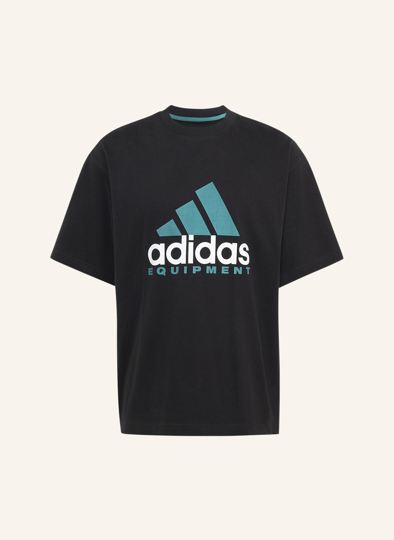 adidas Originals ADIDAS EQUIPMENT LOGO T-SHIRT: SCHWARZ