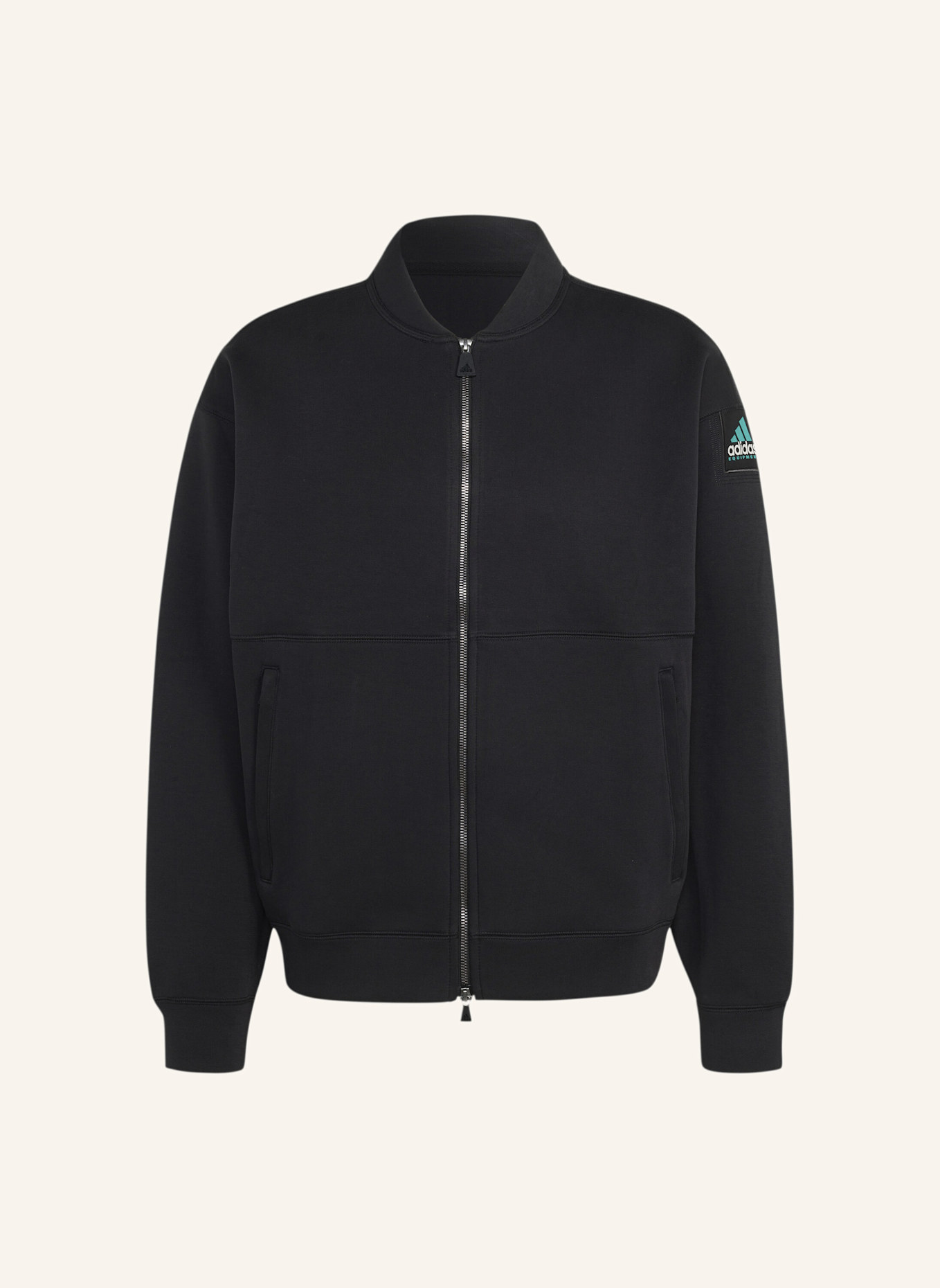 adidas Originals ADIDAS EQUIPMENT SPACER TRACK TOP: SCHWARZ