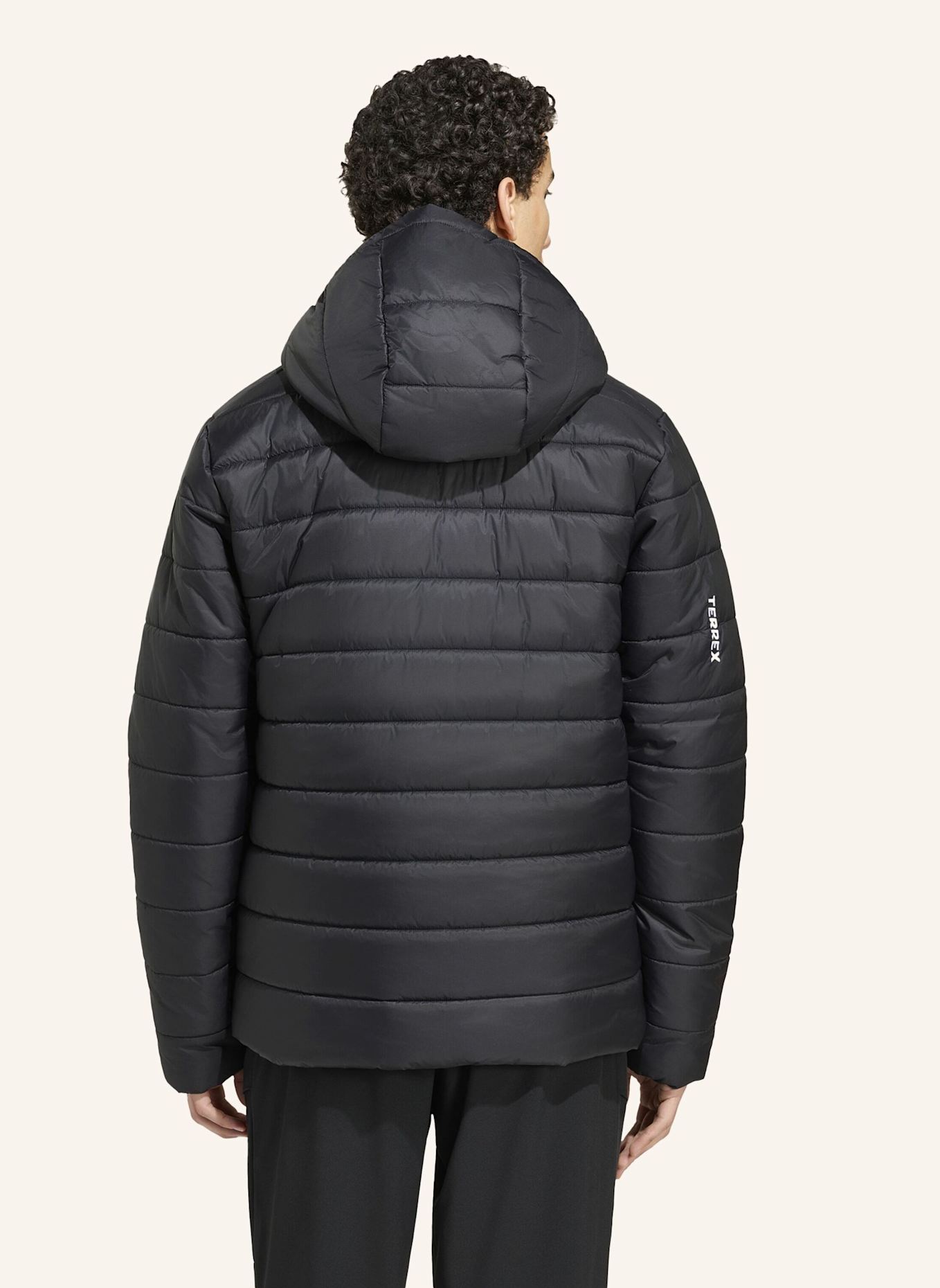 adidas TERREX TERREX MULTI ESSENTIALS CLIMAWARM KAPUZENJACKE, ISOLIEREND: SCHWARZ