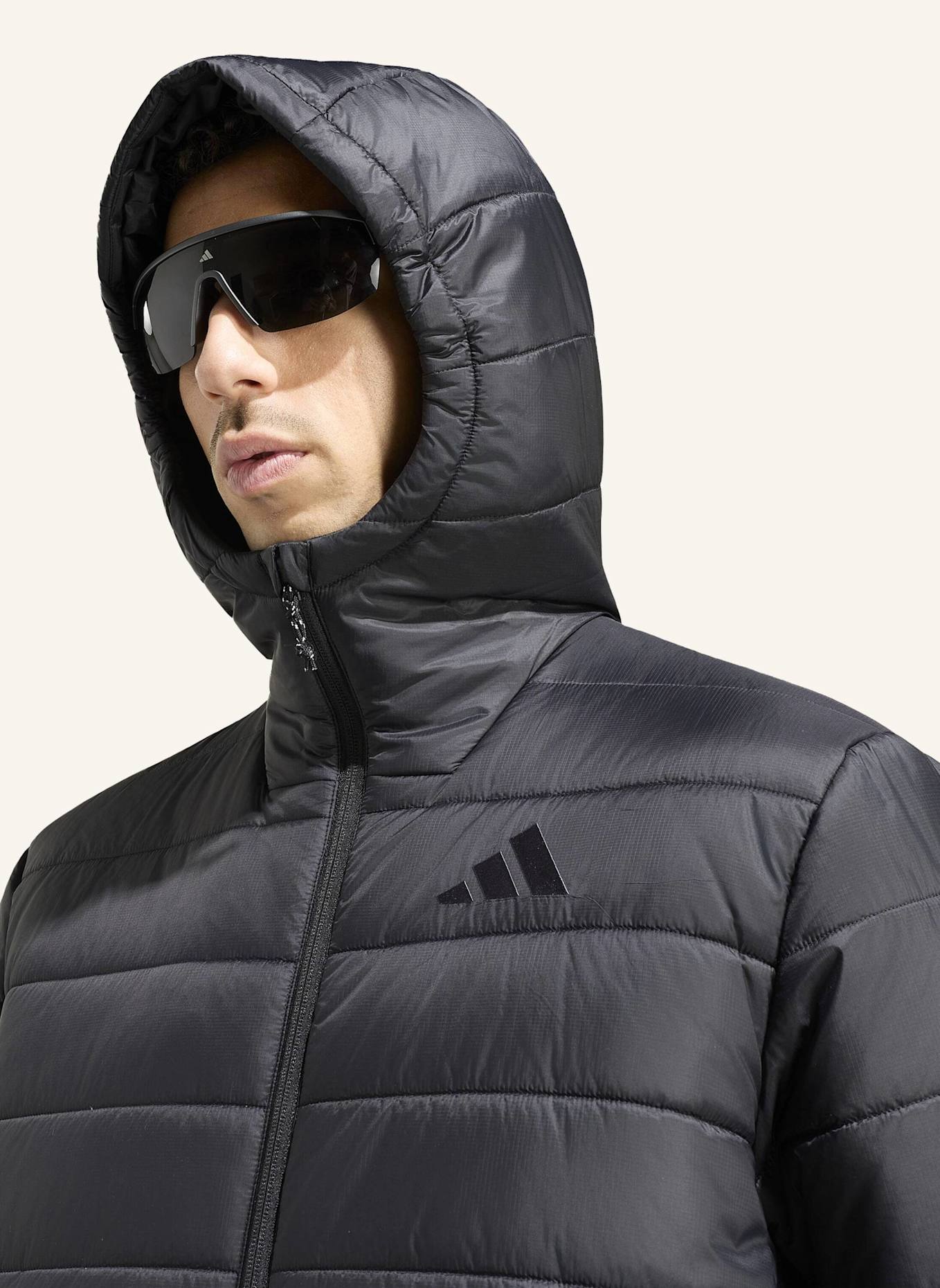 adidas TERREX TERREX MULTI ESSENTIALS CLIMAWARM KAPUZENJACKE, ISOLIEREND: SCHWARZ