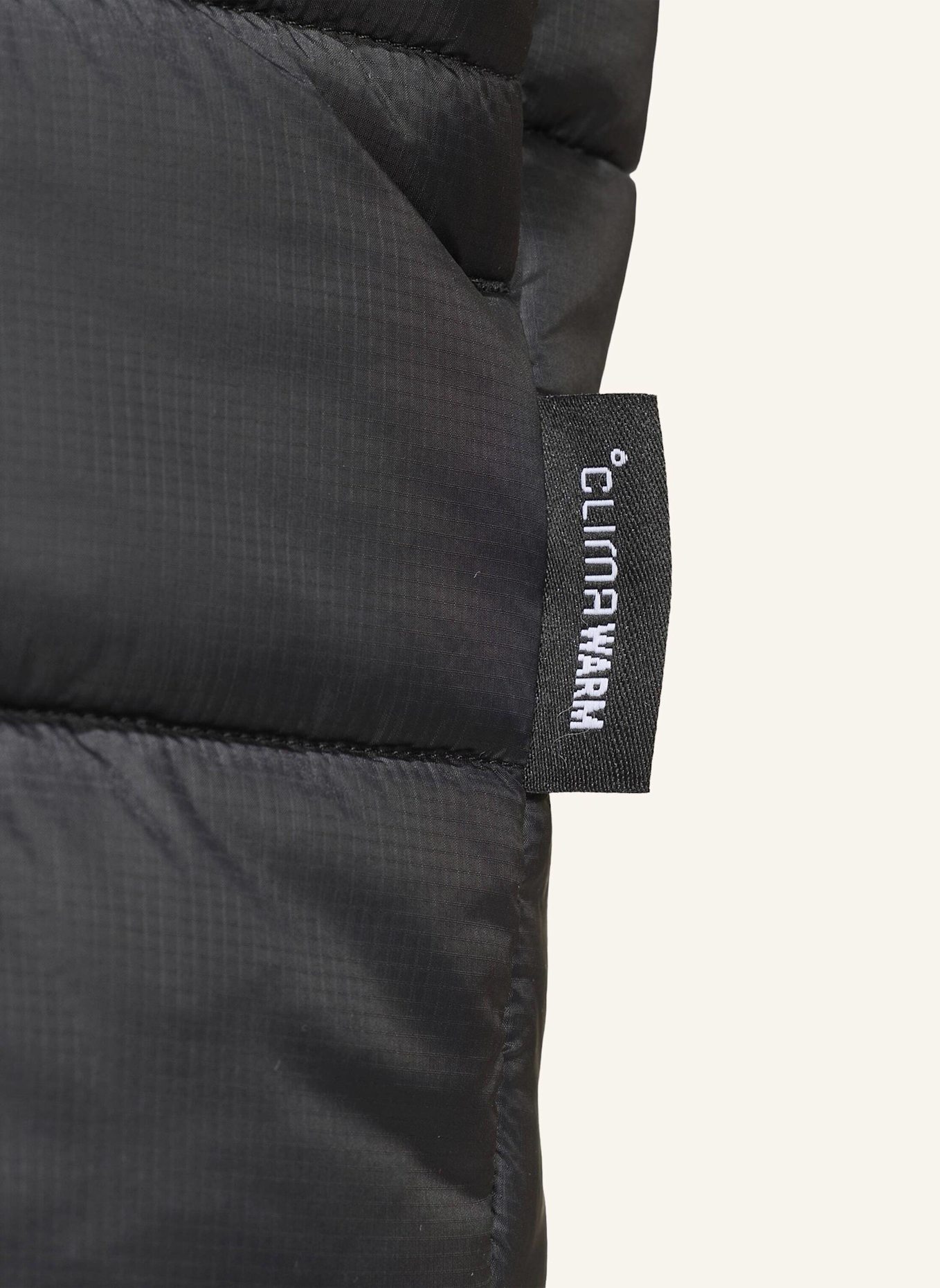 adidas TERREX TERREX MULTI ESSENTIALS CLIMAWARM KAPUZENJACKE, ISOLIEREND: SCHWARZ
