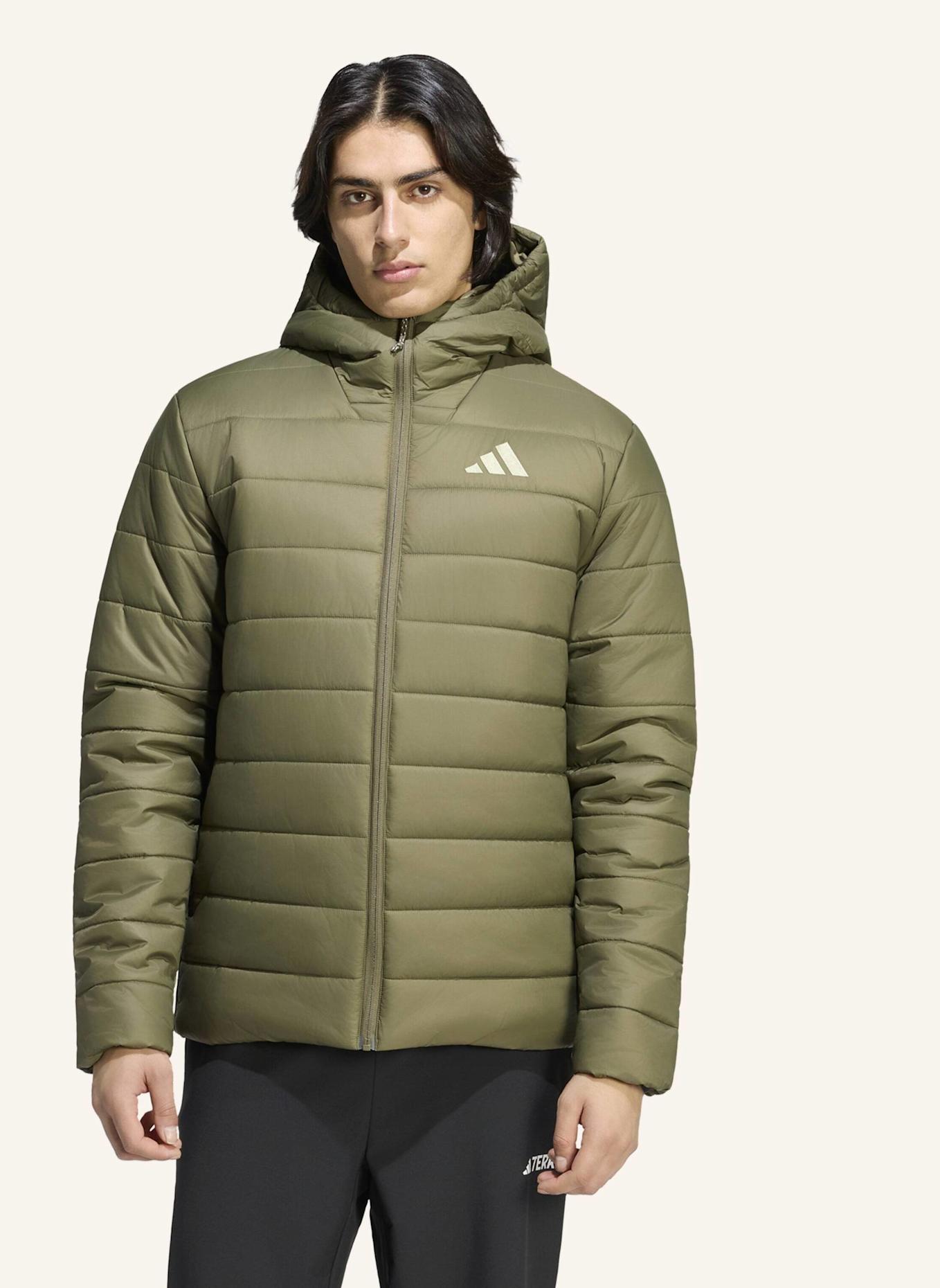 adidas TERREX TERREX MULTI ESSENTIALS CLIMAWARM KAPUZENJACKE, ISOLIEREND: GRÜN