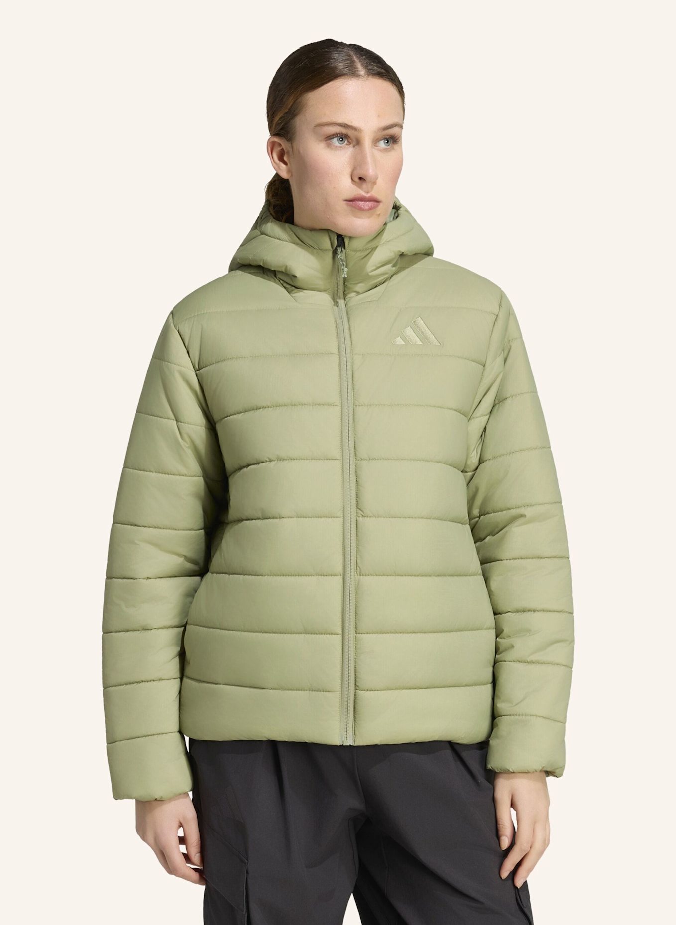 adidas TERREX TERREX MULTI ESSENTIALS CLIMAWARM KAPUZENJACKE, ISOLIERT: GRÜN