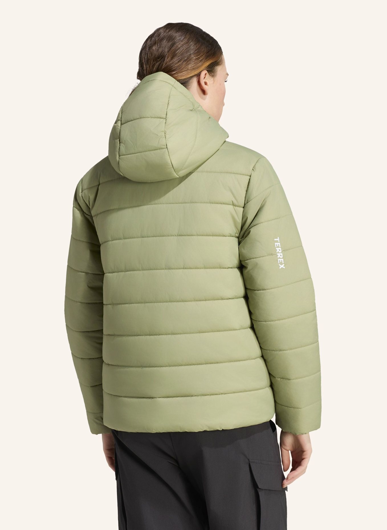 adidas TERREX TERREX MULTI ESSENTIALS CLIMAWARM KAPUZENJACKE, ISOLIERT: GRÜN