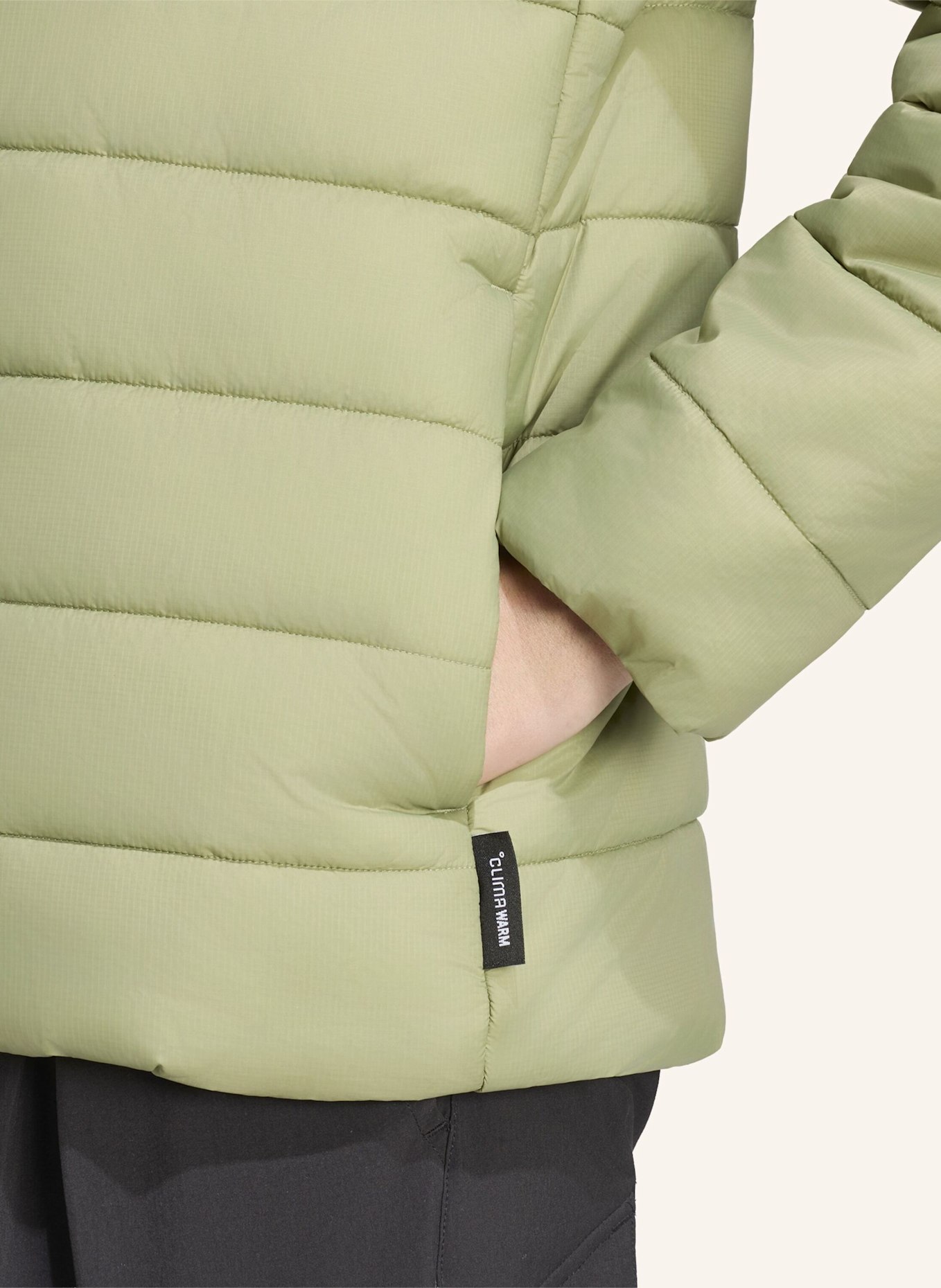 adidas TERREX TERREX MULTI ESSENTIALS CLIMAWARM KAPUZENJACKE, ISOLIERT: GRÜN