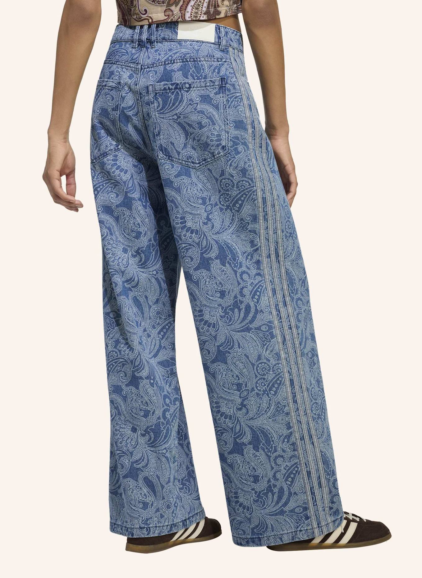 adidas Originals ADIDAS LIBERTY LONDON FIREBIRD MID RISE JEANSHOSE, GERADES BEIN: BLAU
