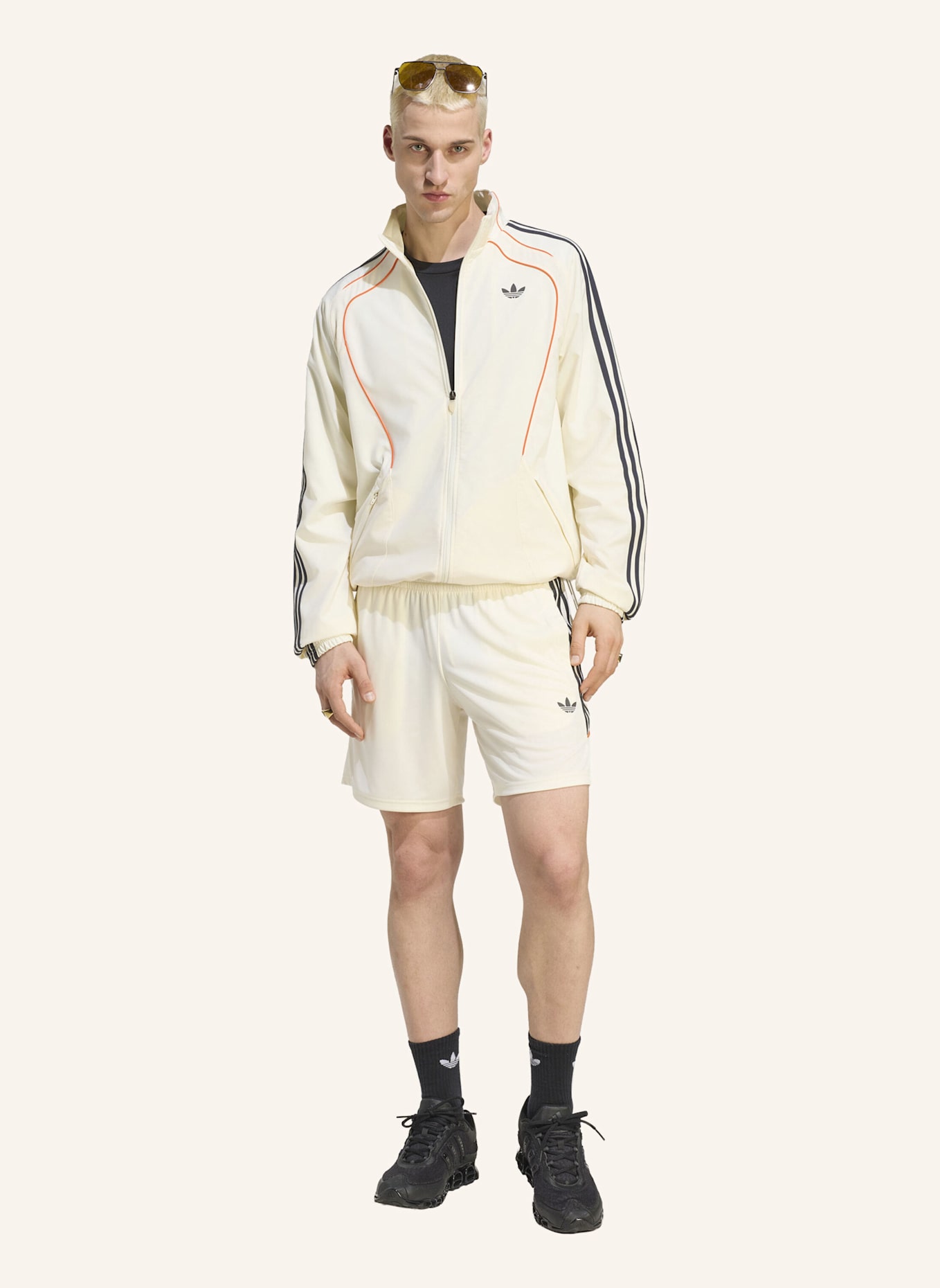 adidas Originals TEAMGEIST 26 SHORTS: WEISS