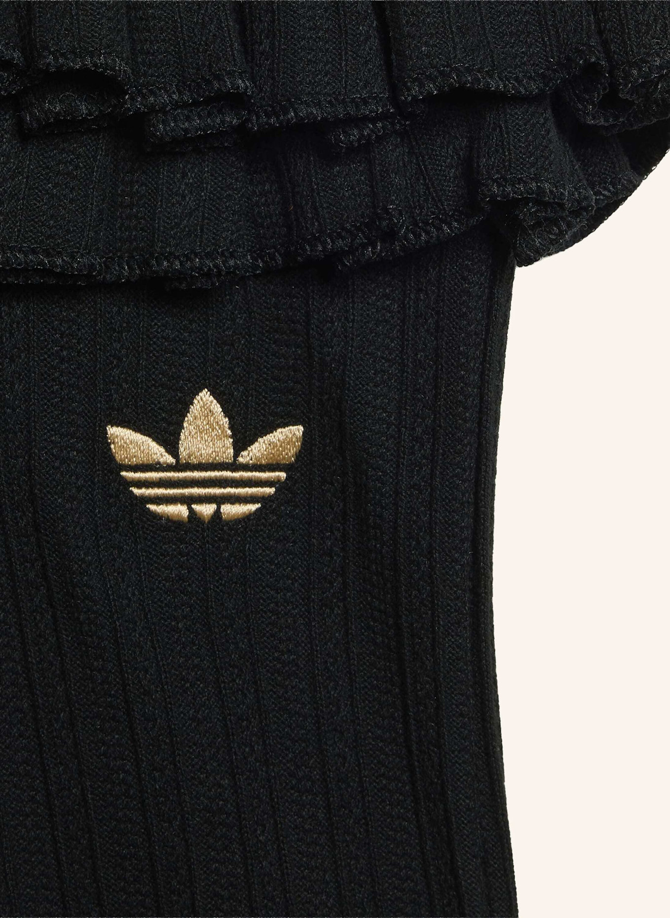 adidas Originals T-SHIRT LEGGINGS SET, SCHMAL GESCHNITTEN, STRICK: SCHWARZ