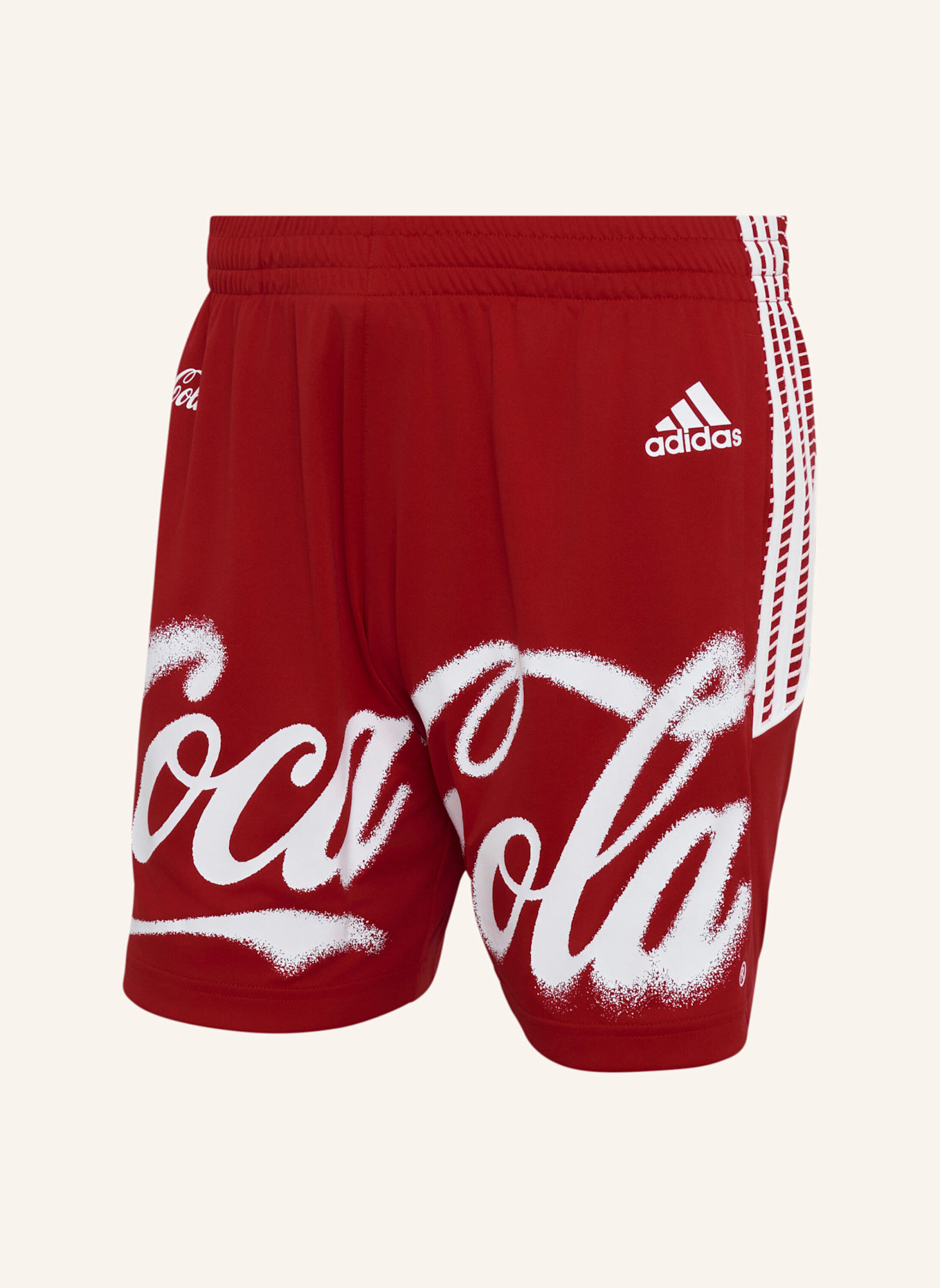 adidas Originals ADIDAS X COCA-COLA TRAININGSSHORTS: ROT