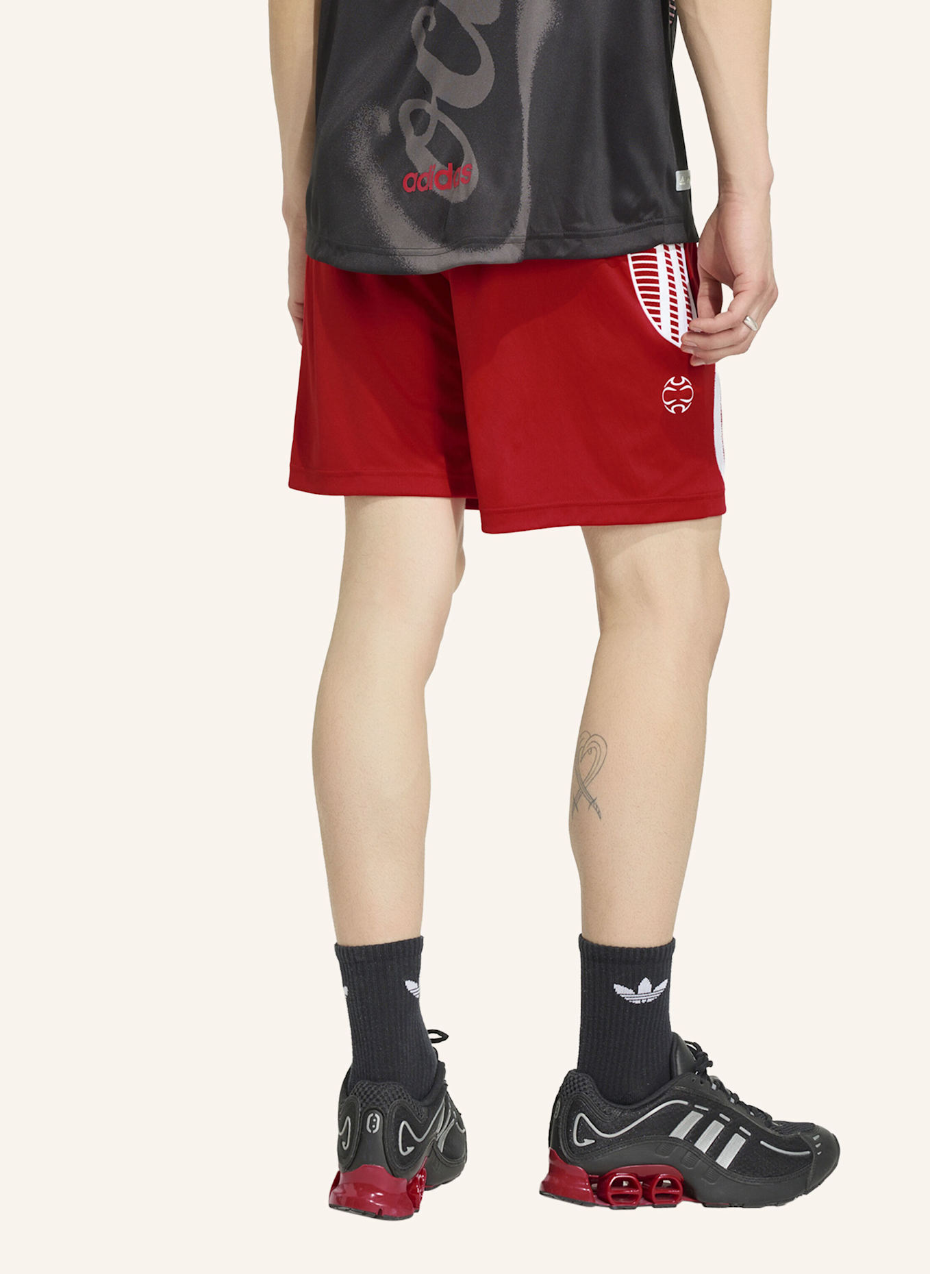 adidas Originals ADIDAS X COCA-COLA TRAININGSSHORTS: ROT