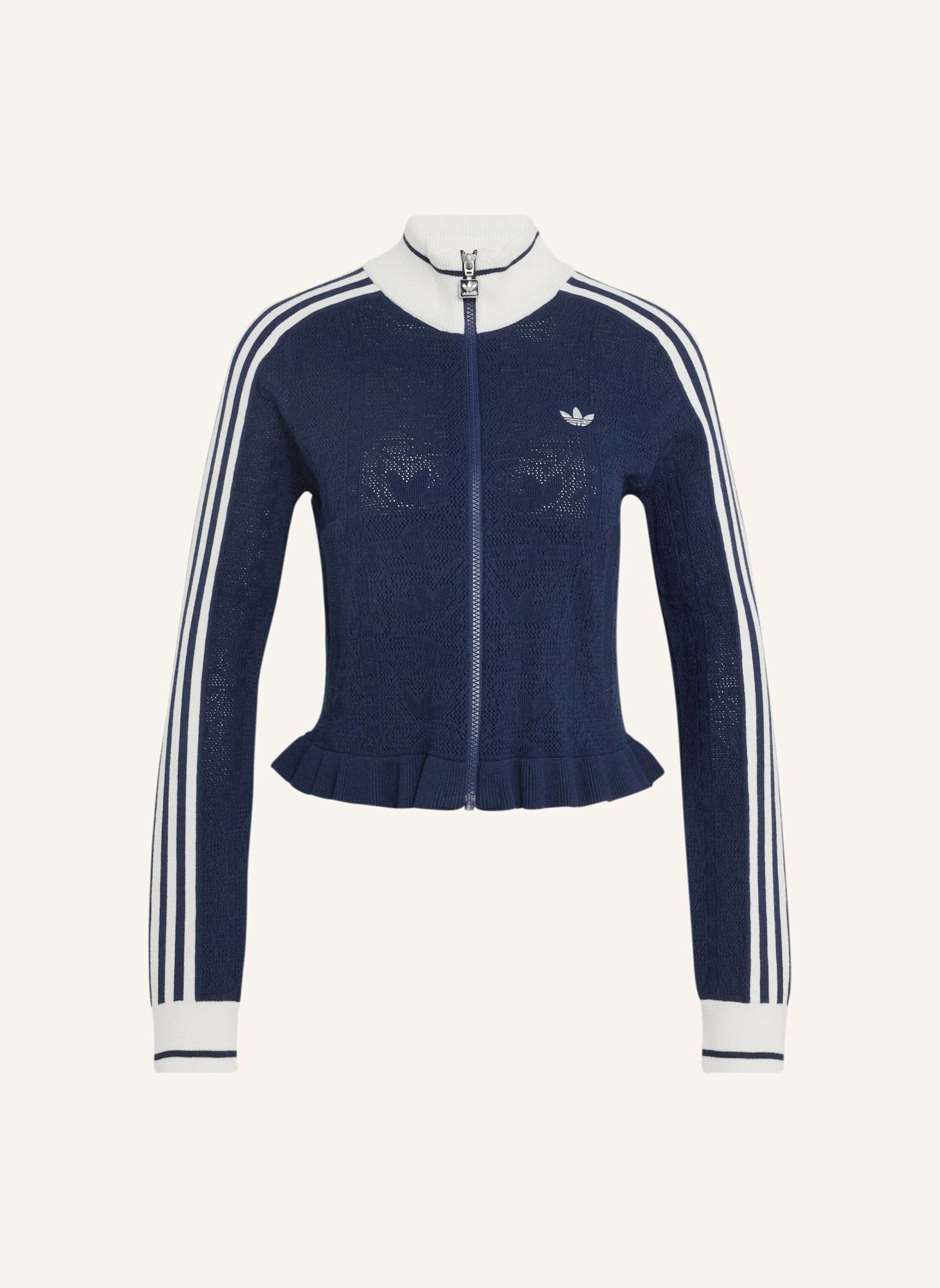 adidas Originals SPORTS TRACK TOP W: BLAU / WEISS