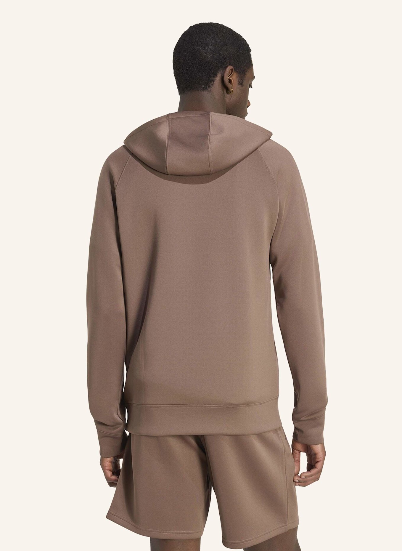 adidas Originals TREFOIL ESSENTIALS SPACER HOODIE: BRAUN