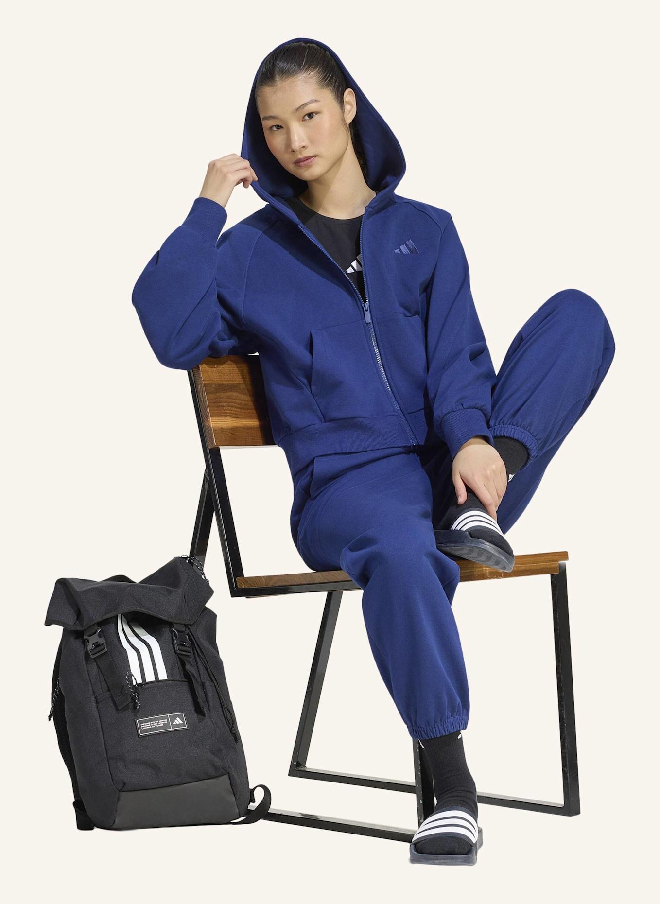 adidas ADIDAS KIT KAPUZENJACKE, KLEINES LOGO: BLAU